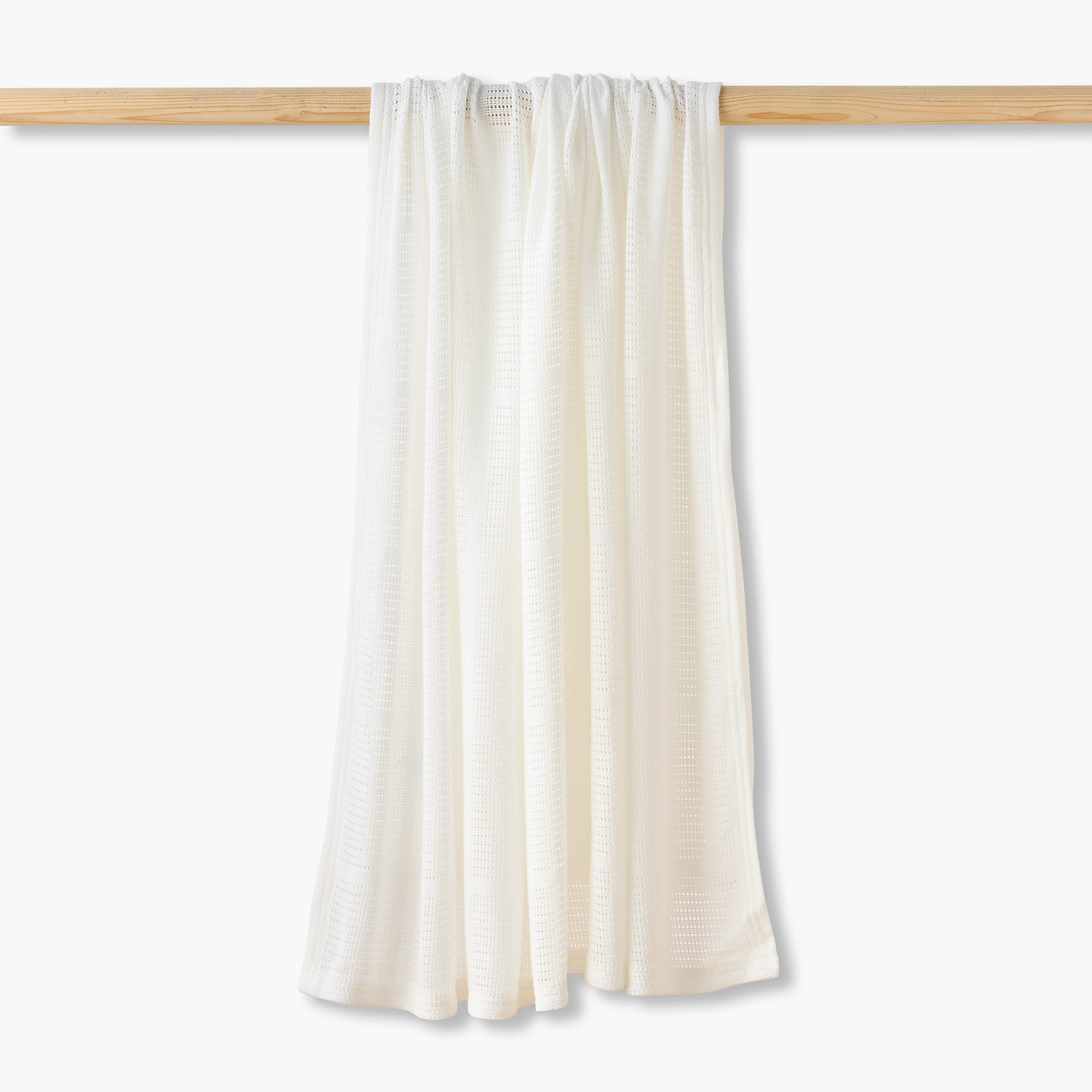 Juniors Blanket with Cellular Knit Design, 80x100 cm-baby-nursery-blanketsandswaddles-blanketsandquilts-image-1