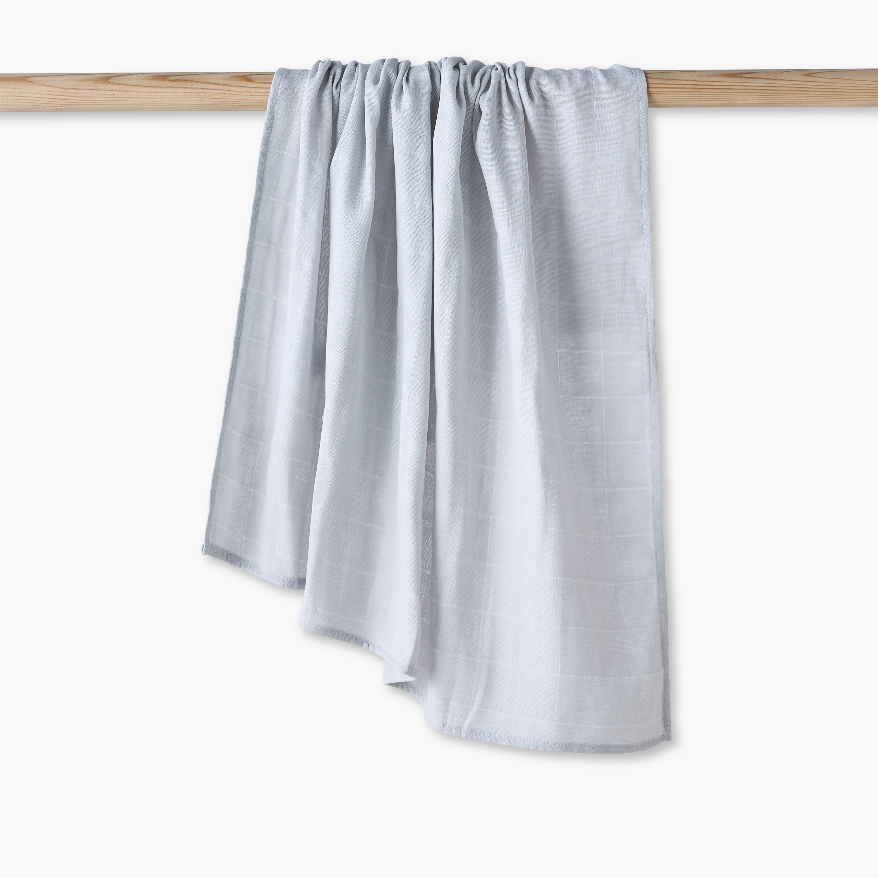 Juniors Baby Swaddle with Texture, 90x90 cm-baby-nursery-blanketsandswaddles-swaddlesandsleepingbags-image-1