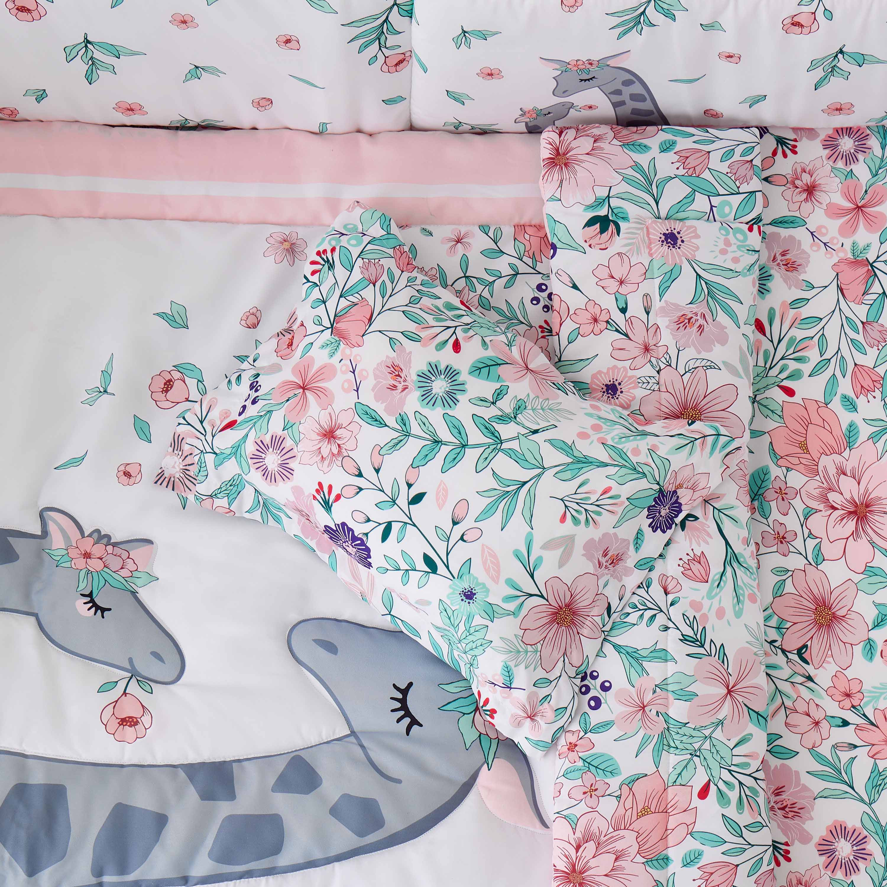 طقم مفروشات أطفال بطبعات زرافة من جونيورز - 84×107 سم-baby-nursery-babybedding-image-7