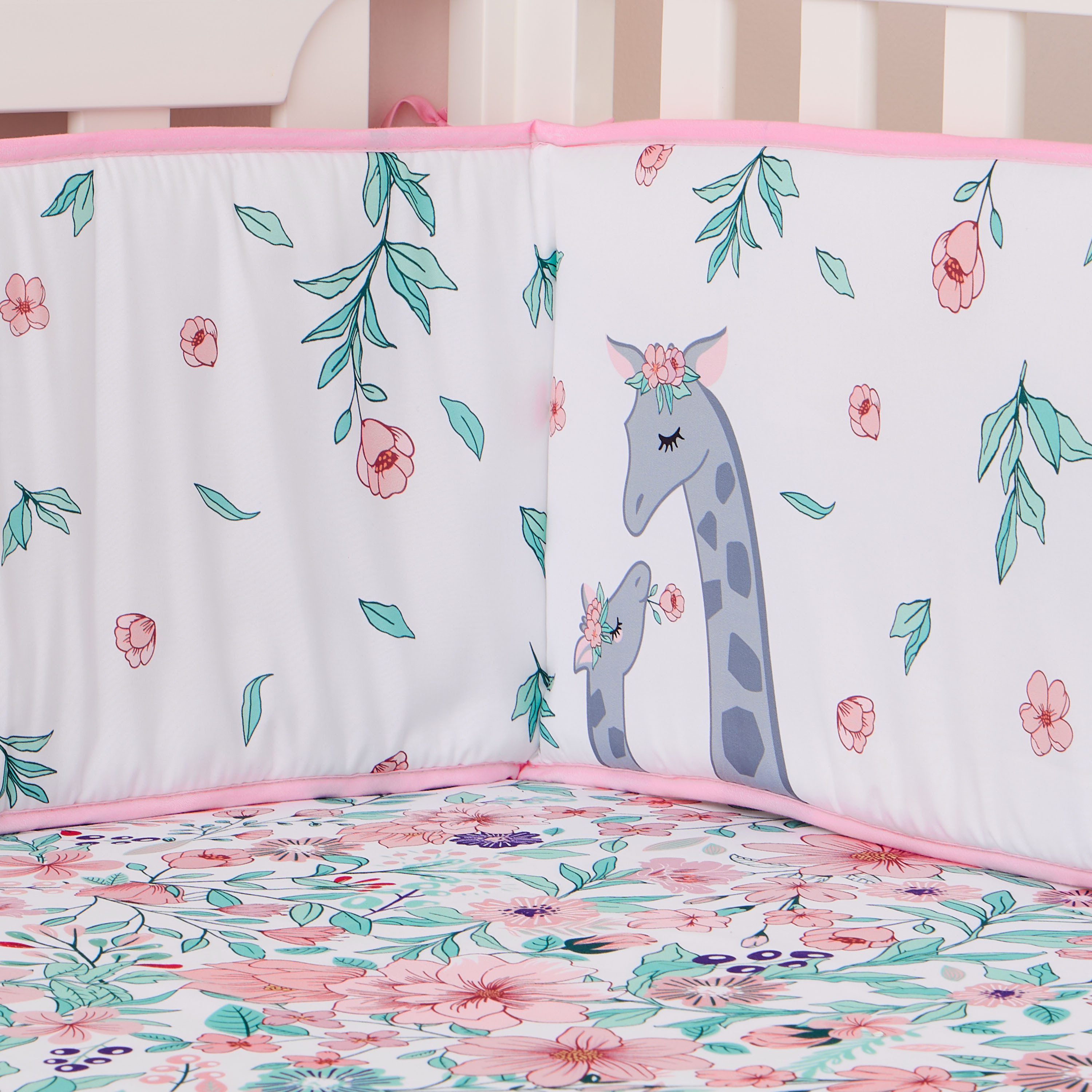 طقم مفروشات أطفال بطبعات زرافة من جونيورز - 84×107 سم-baby-nursery-babybedding-image-9