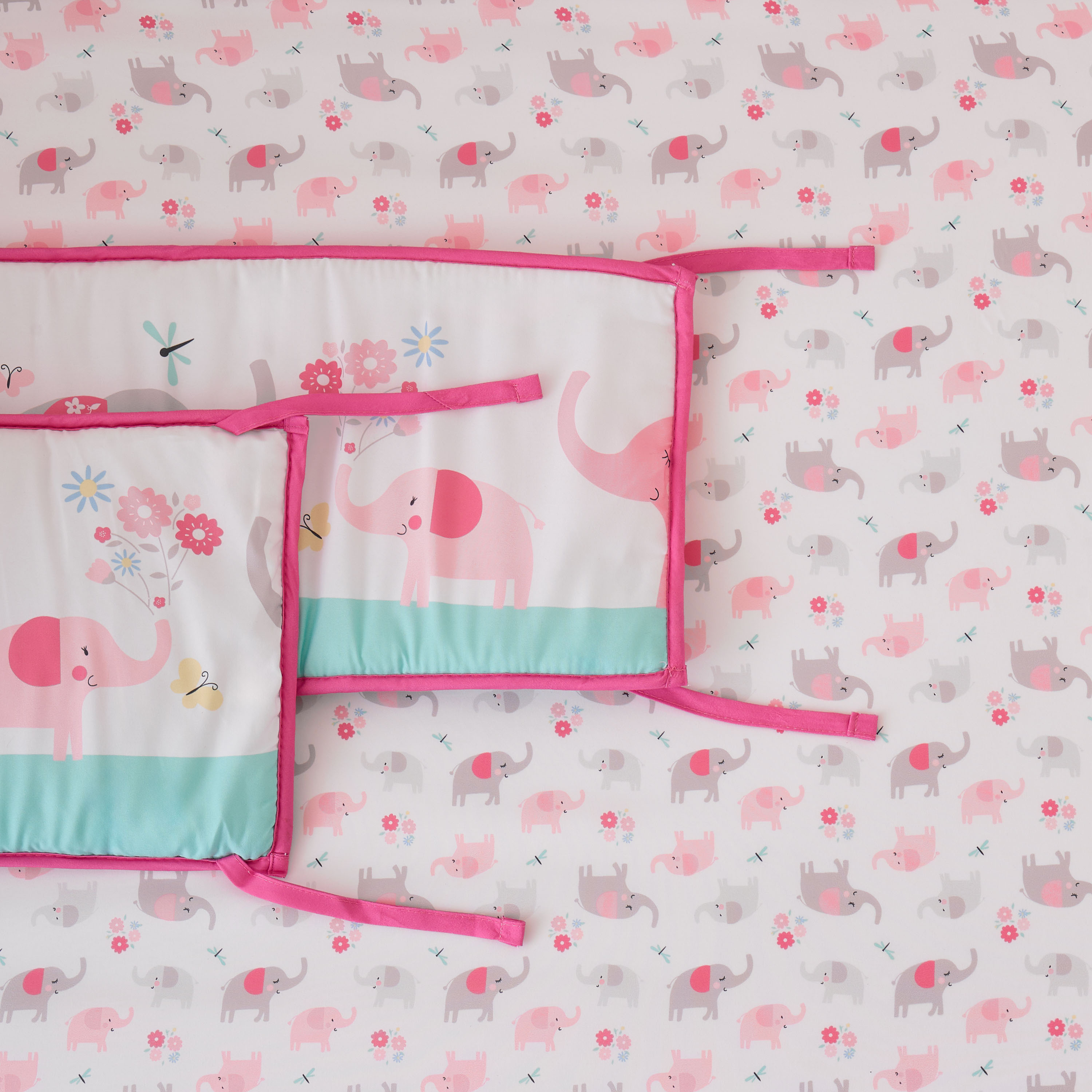 Juniors Baby Bedding Set with Elephant Print, 84x107 cm-baby-nursery-babybedding-image-11