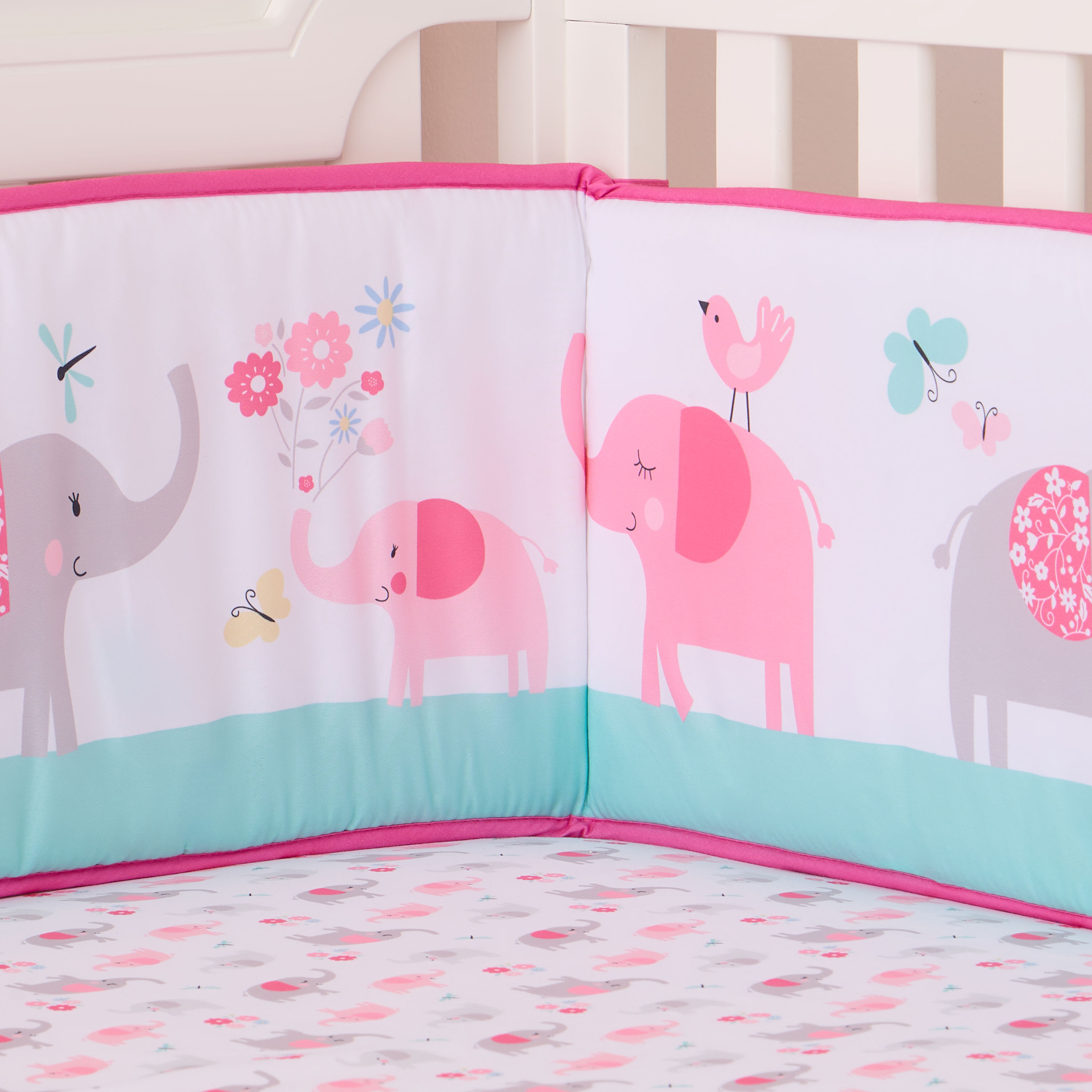 Juniors Baby Bedding Set with Elephant Print, 84x107 cm-baby-nursery-babybedding-image-9