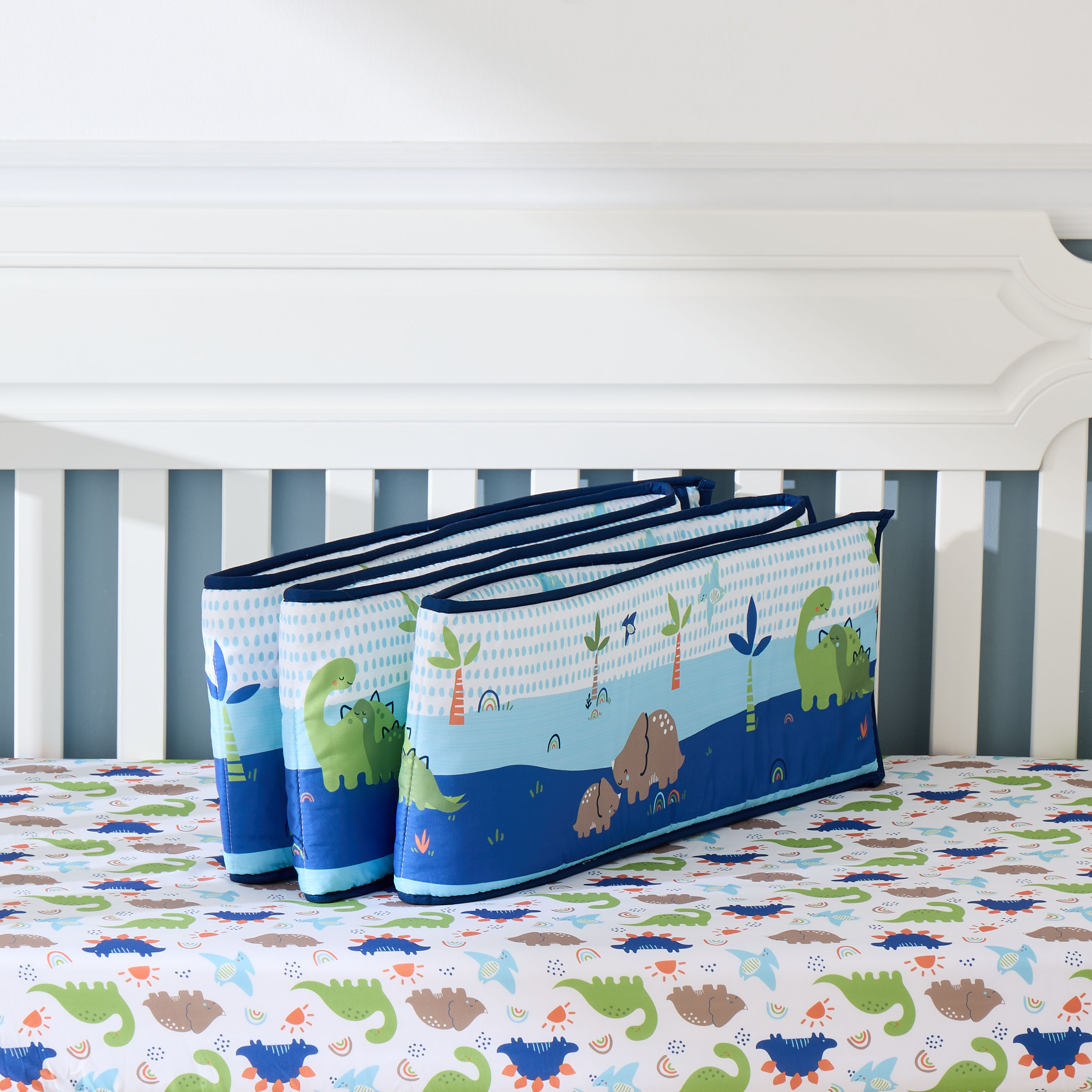 Juniors Baby Bedding Set with Dinosaur Print, 84x107 cm-baby-nursery-babybedding-image-12
