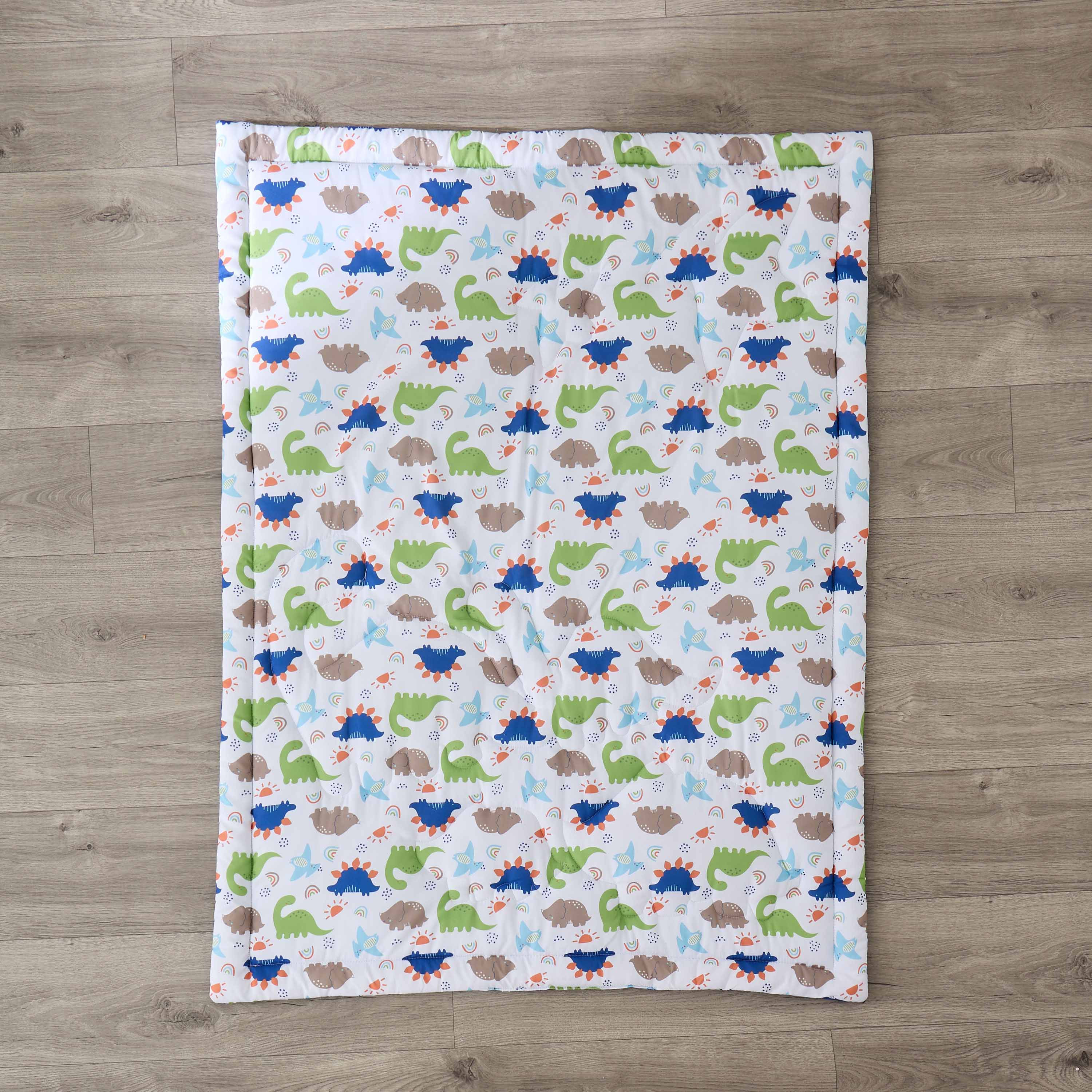 Juniors Baby Bedding Set with Dinosaur Print, 84x107 cm-baby-nursery-babybedding-image-4