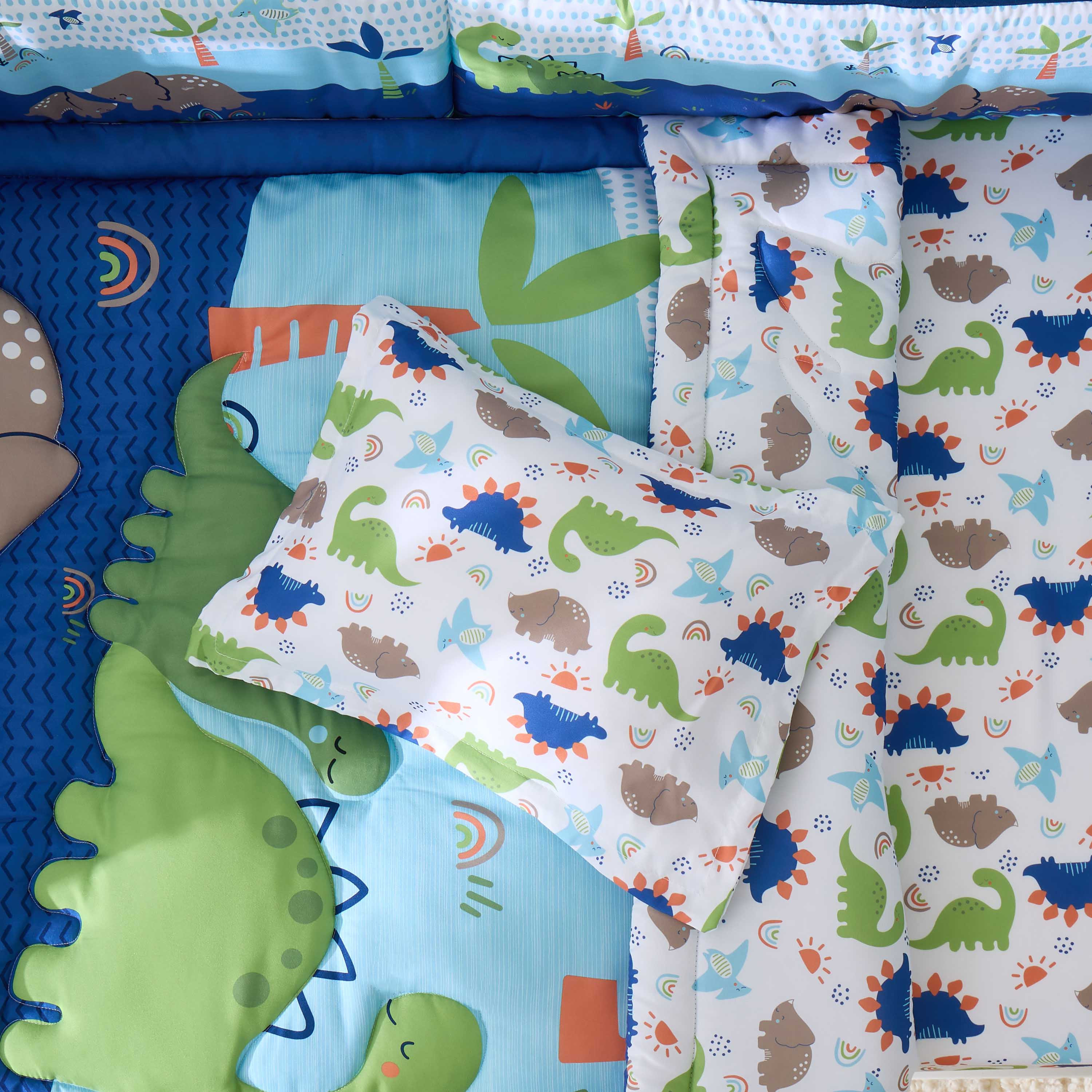 Juniors Baby Bedding Set with Dinosaur Print, 84x107 cm-baby-nursery-babybedding-image-7