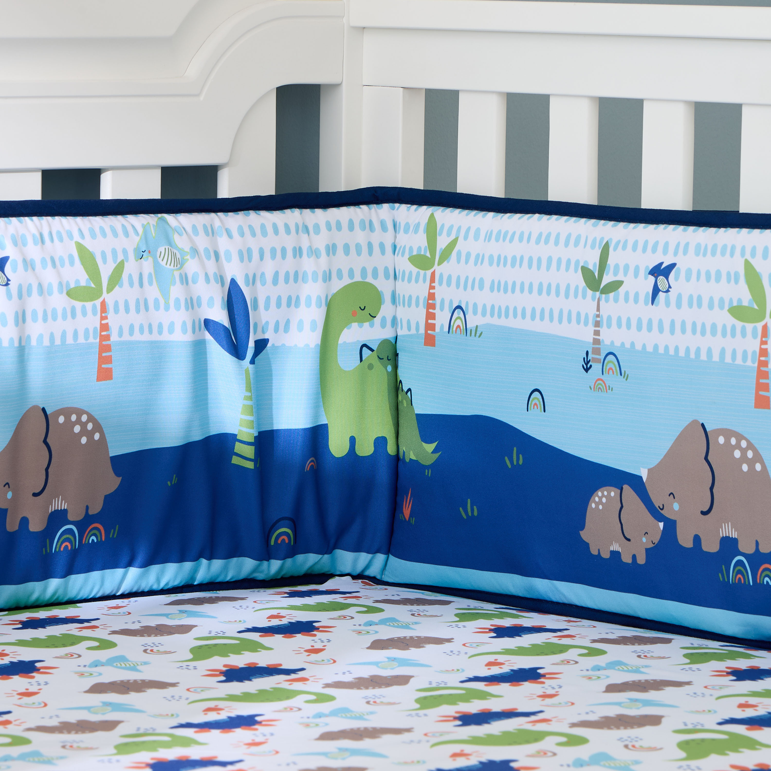 Juniors Baby Bedding Set with Dinosaur Print, 84x107 cm-baby-nursery-babybedding-image-9