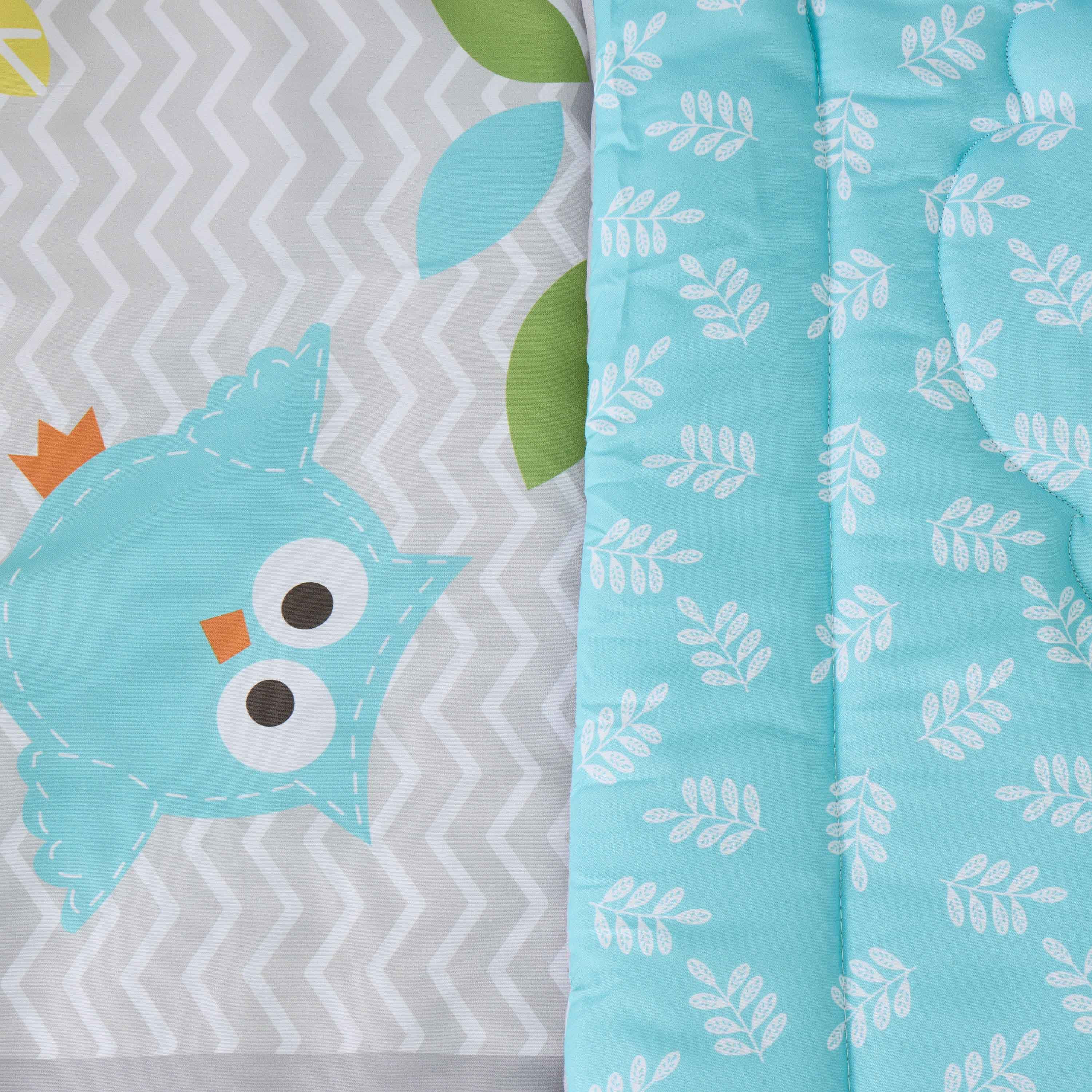 طقم مفارش سرير رضّع بطبعات سفاري من جونيورز - 107×84 سم-baby-nursery-babybedding-image-13