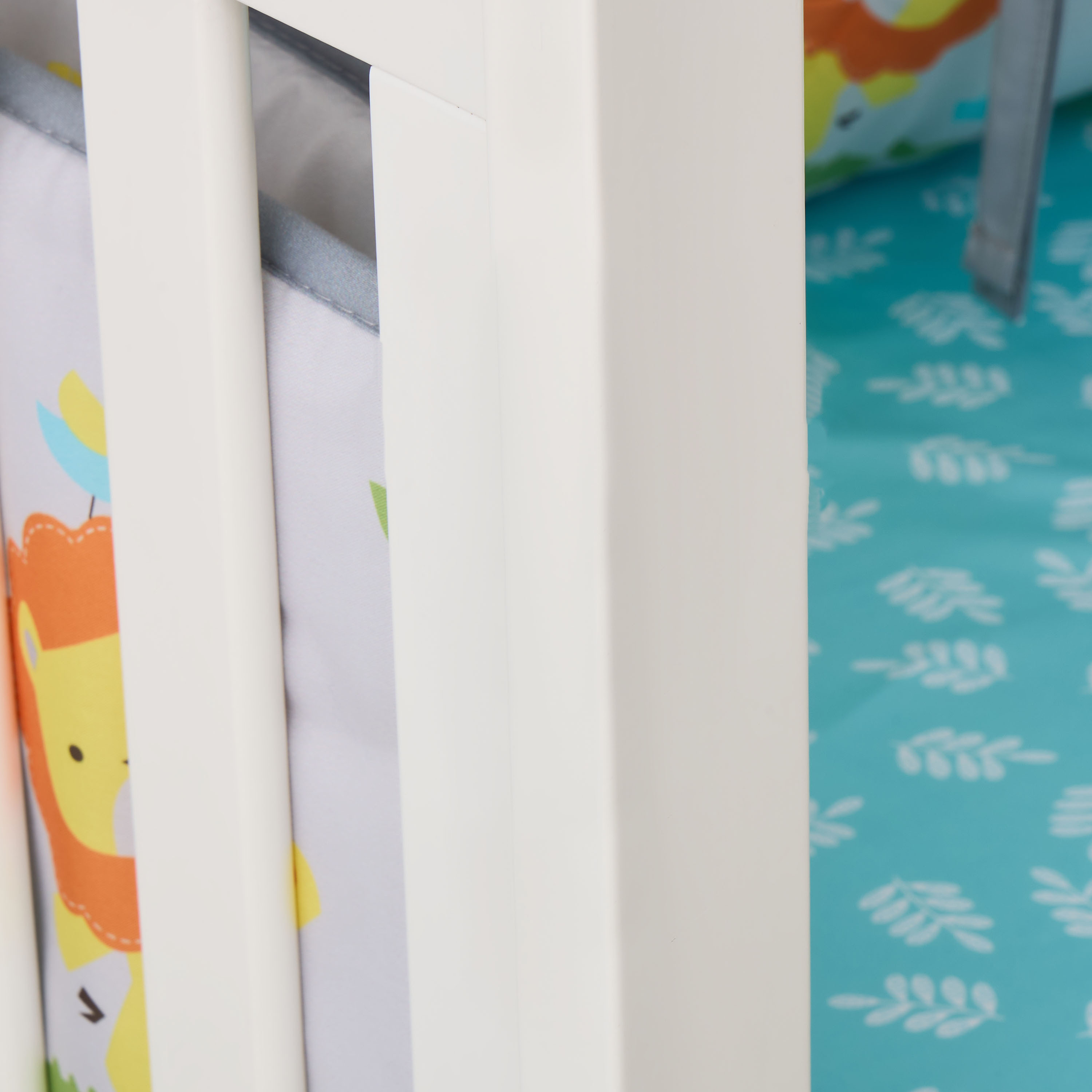 طقم مفارش سرير رضّع بطبعات سفاري من جونيورز - 107×84 سم-baby-nursery-babybedding-image-14