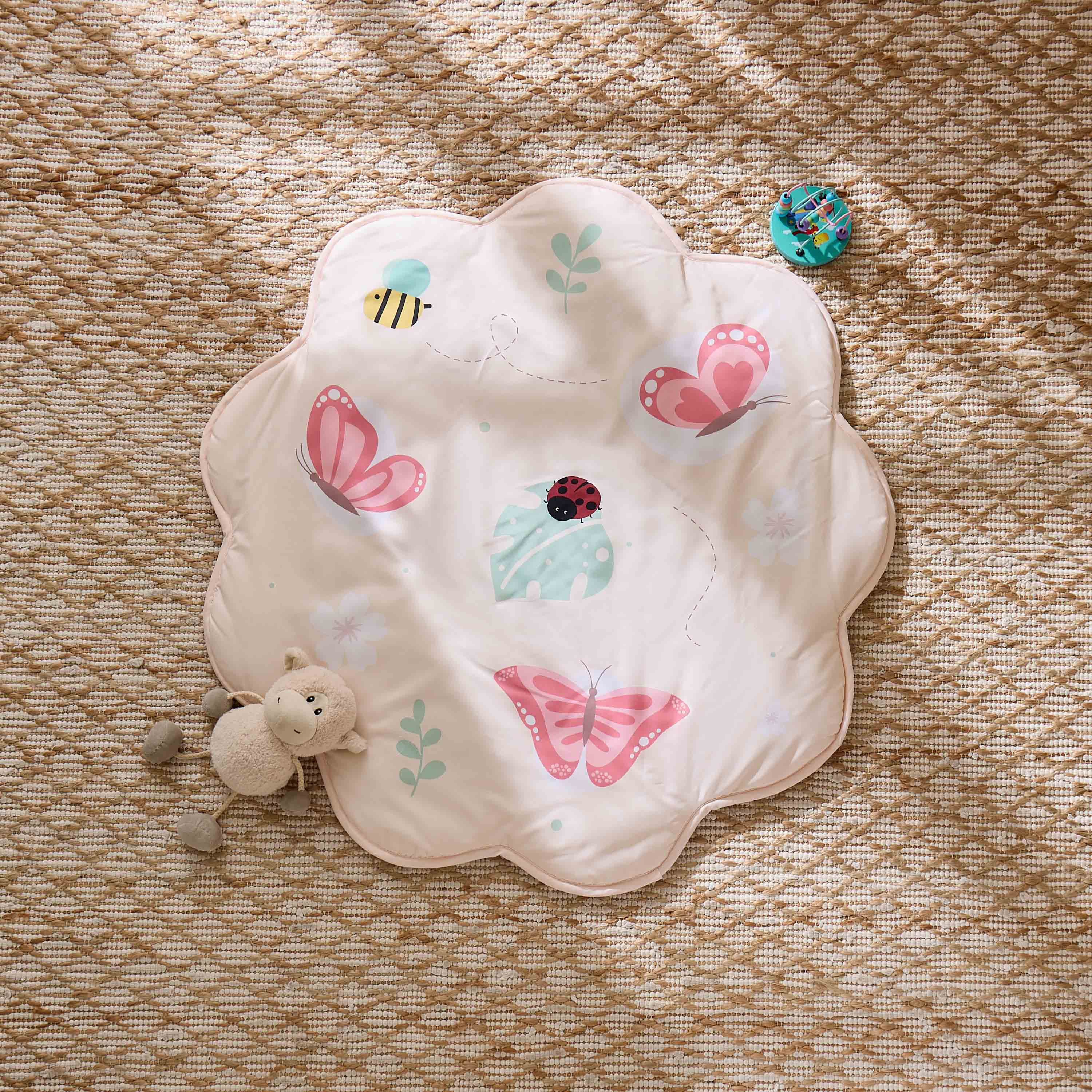 Juniors Butterfly Print Play Mat-baby-infantactivity-playpensandplaymats-image-6