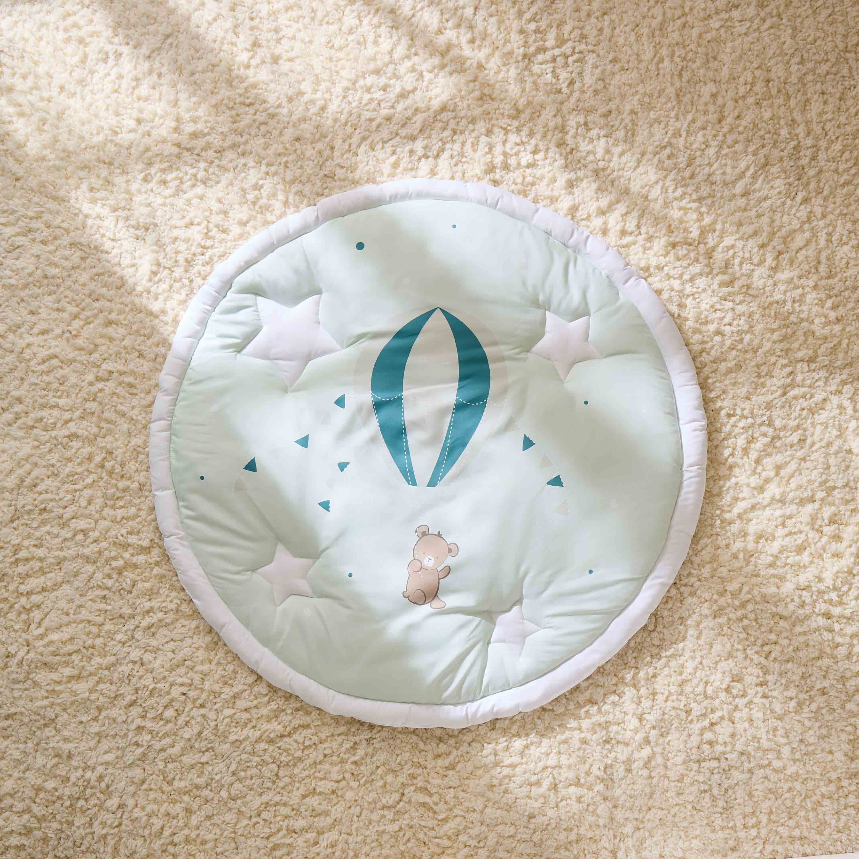 حصيرة لعب بطبعات دب تيدي من جونيورز-baby-infantactivity-playpensandplaymats-image-1