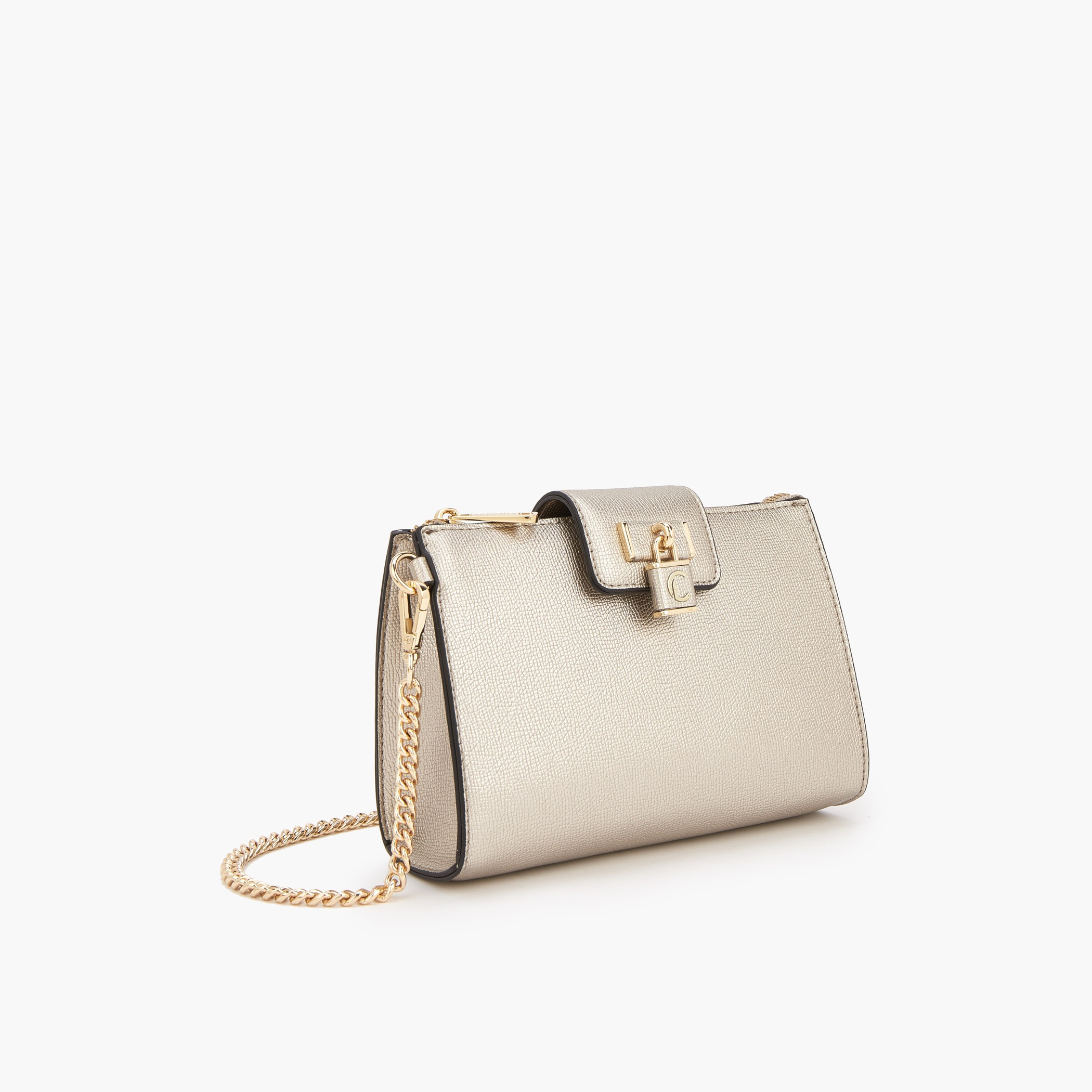 شنطة كروس بودي سادة بحزام سلسلة قابل للفصل من لو كونفورت-women-bagsandwallets-handbags-image-3
