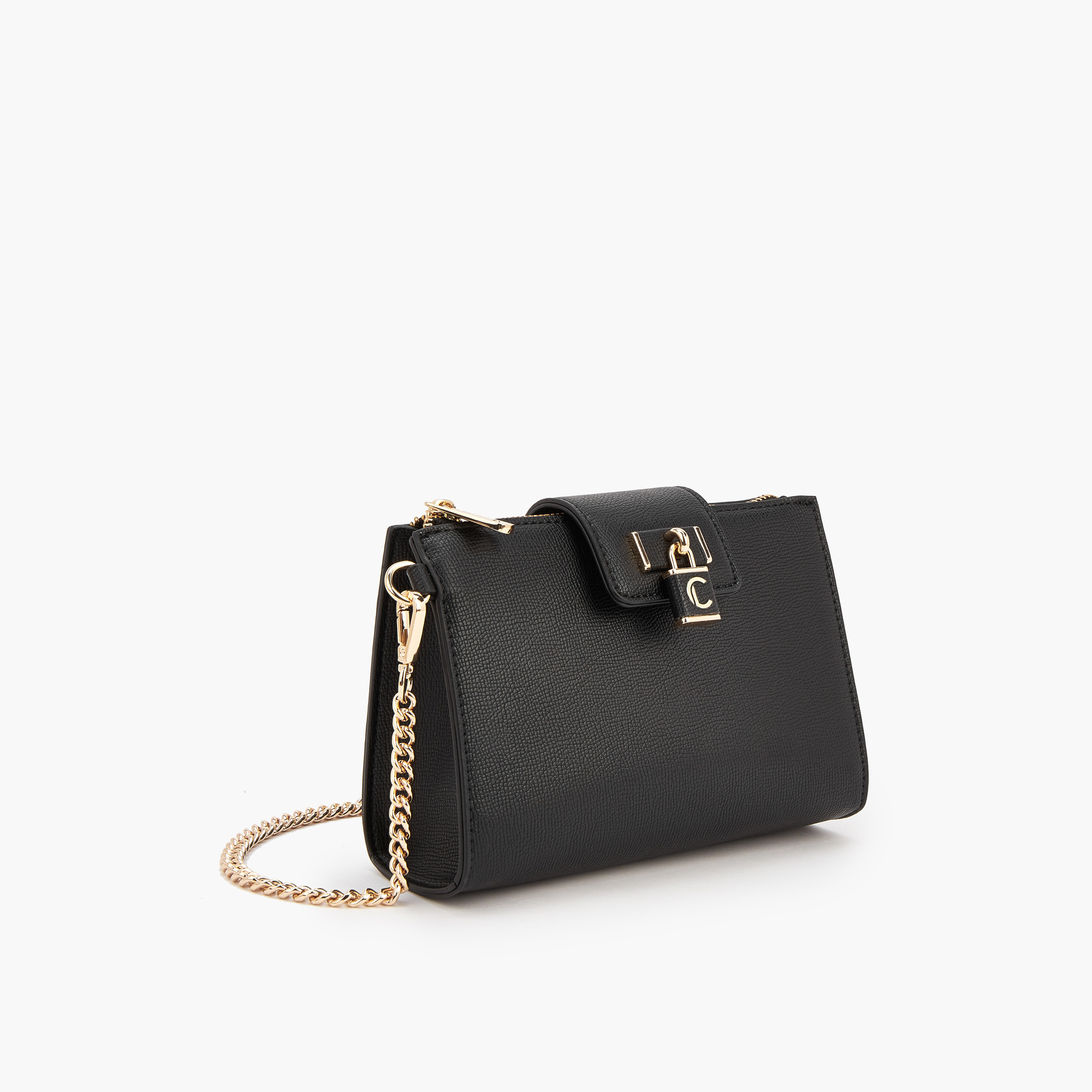Le Confort Solid Crossbody Bag with Detachable Chain Strap-women-bagsandwallets-handbags-image-3
