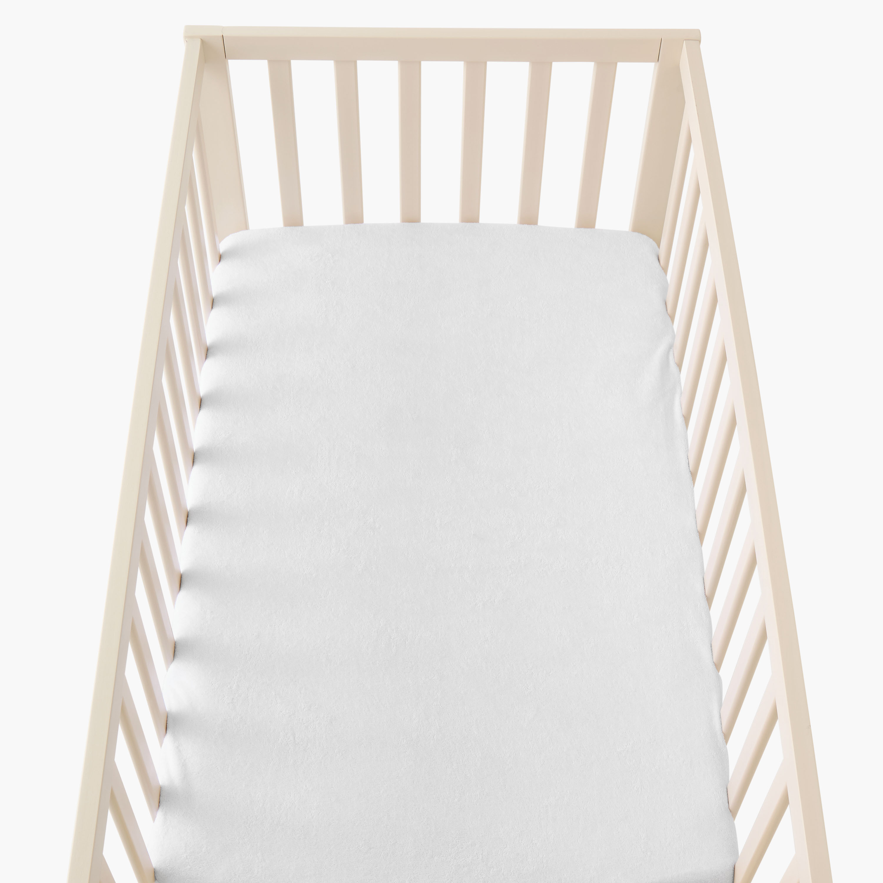 Giggles Mattress Protector Crib Accessory, 70x130x20 cm-baby-nursery-furniture-cribsandbeds-cribaccessories-image-2