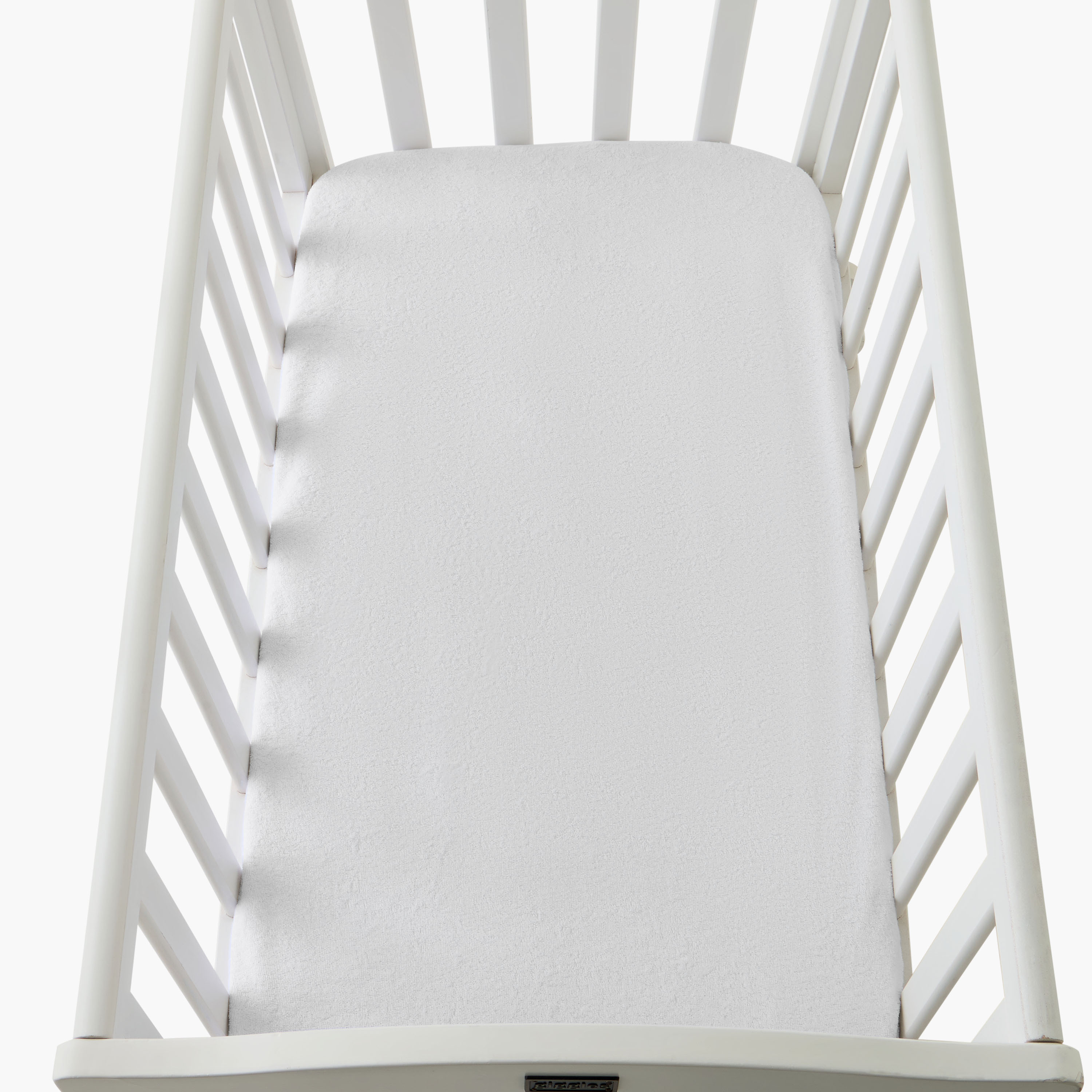 Giggles Mattress Protector Crib Accessory, 70x130x20 cm-baby-nursery-furniture-cribsandbeds-cribaccessories-image-2