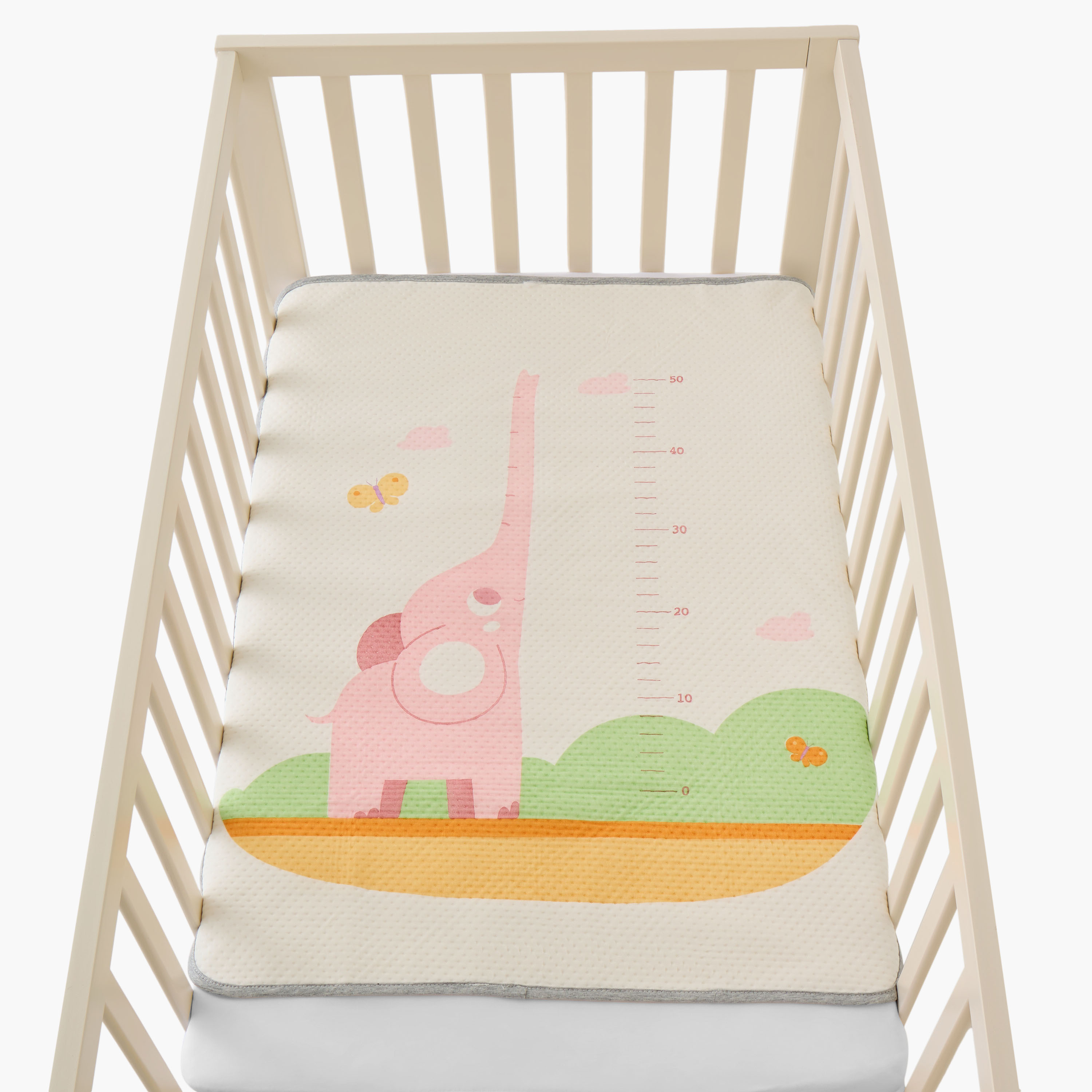 Juniors Changing Mat with Elephant Print, 65x85 cm-baby-diapering-changingmats-image-2