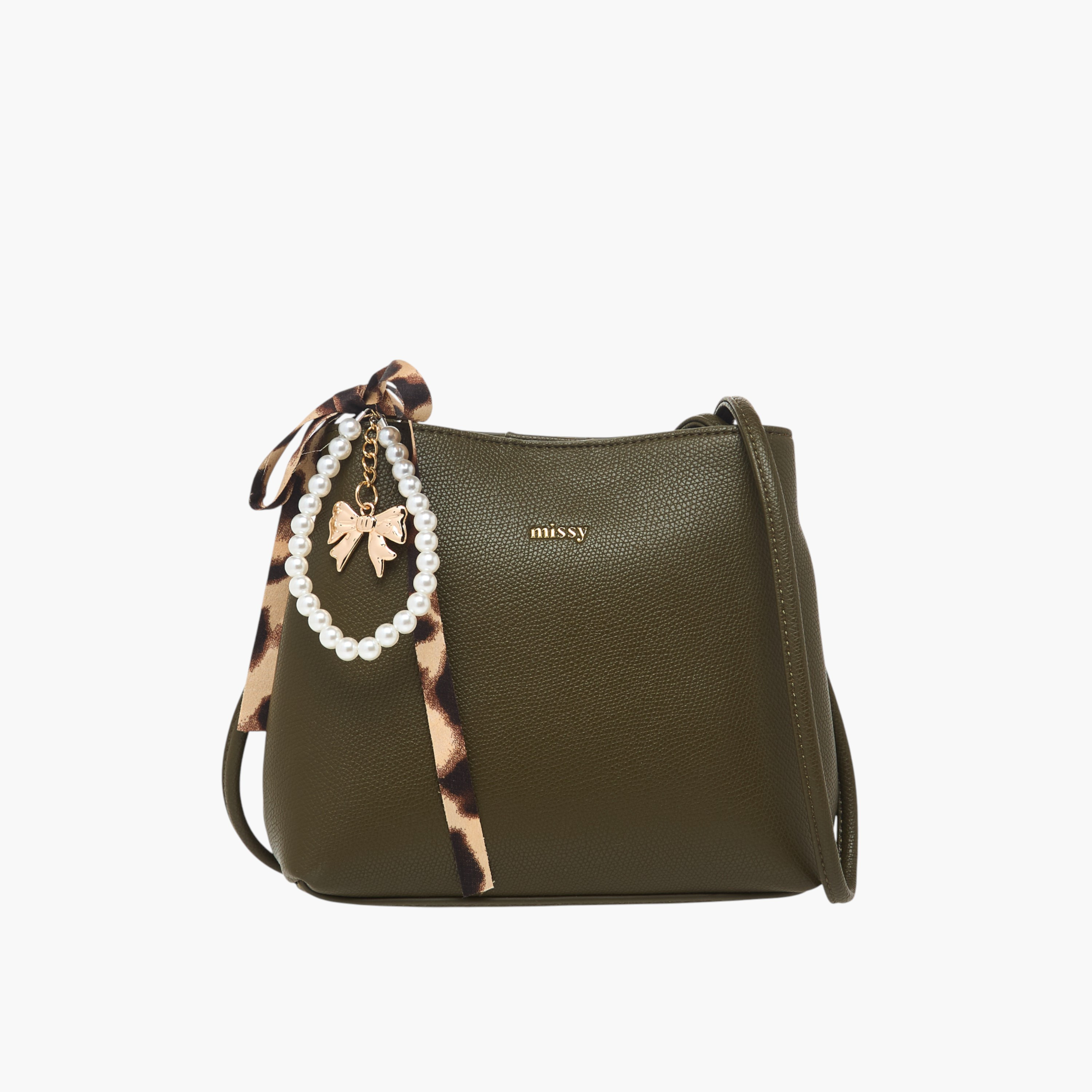 شنطة كروس بودي بمقبض حزام ودلاية من ميسي-women-bagsandwallets-handbags-image-1