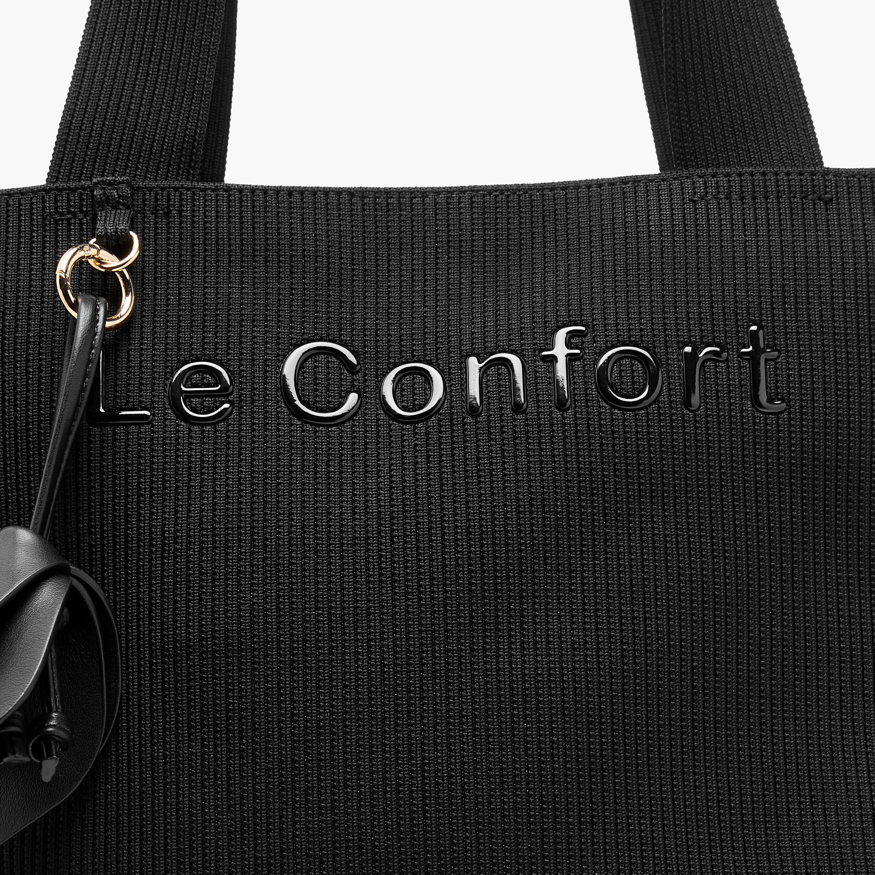 Le Confort Textured Tote Bag with Double Handle-women-bagsandwallets-handbags-image-5