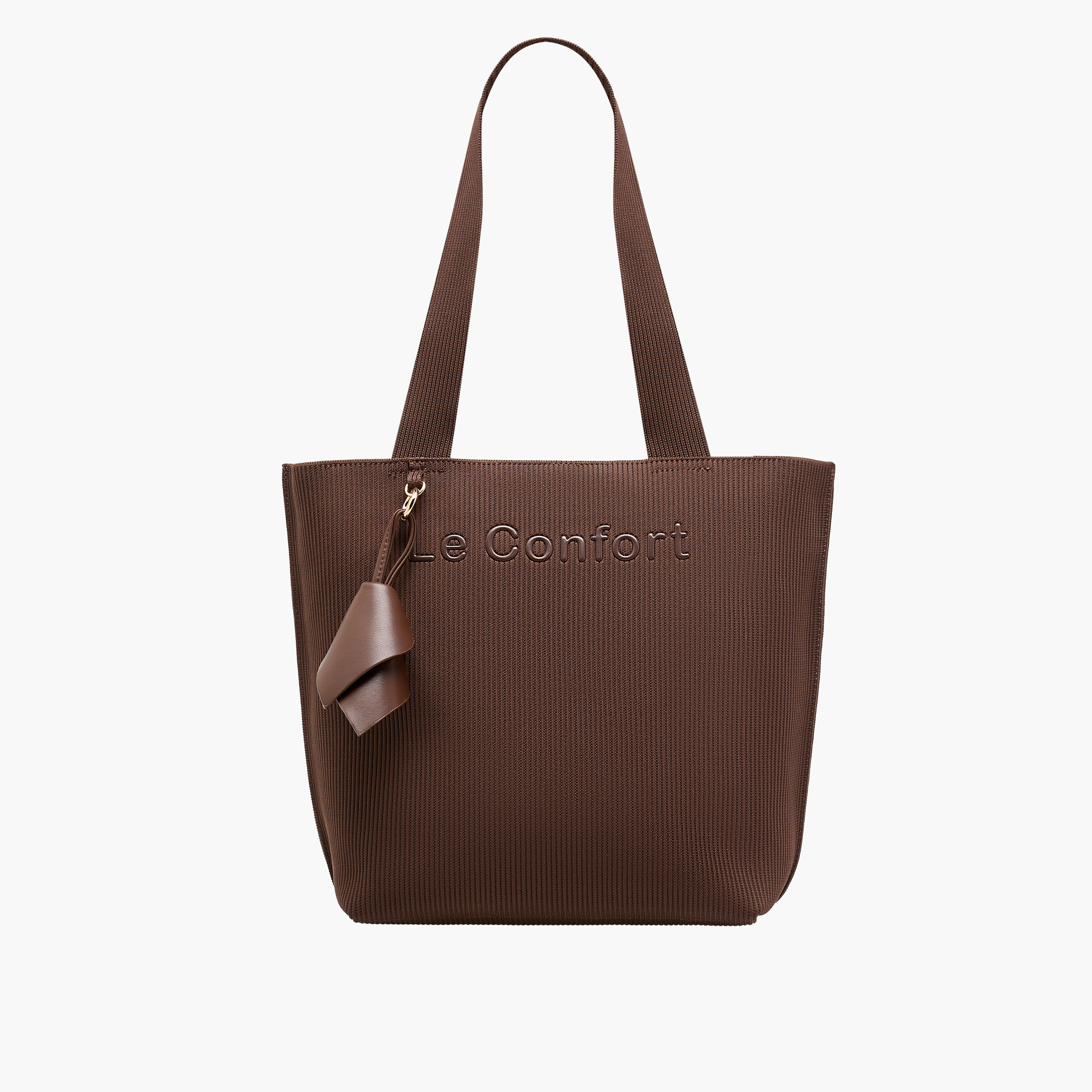 شنطة توتي بارزة الملمس بمقبض مزدوج من لو كونفورت-women-bagsandwallets-handbags-image-1