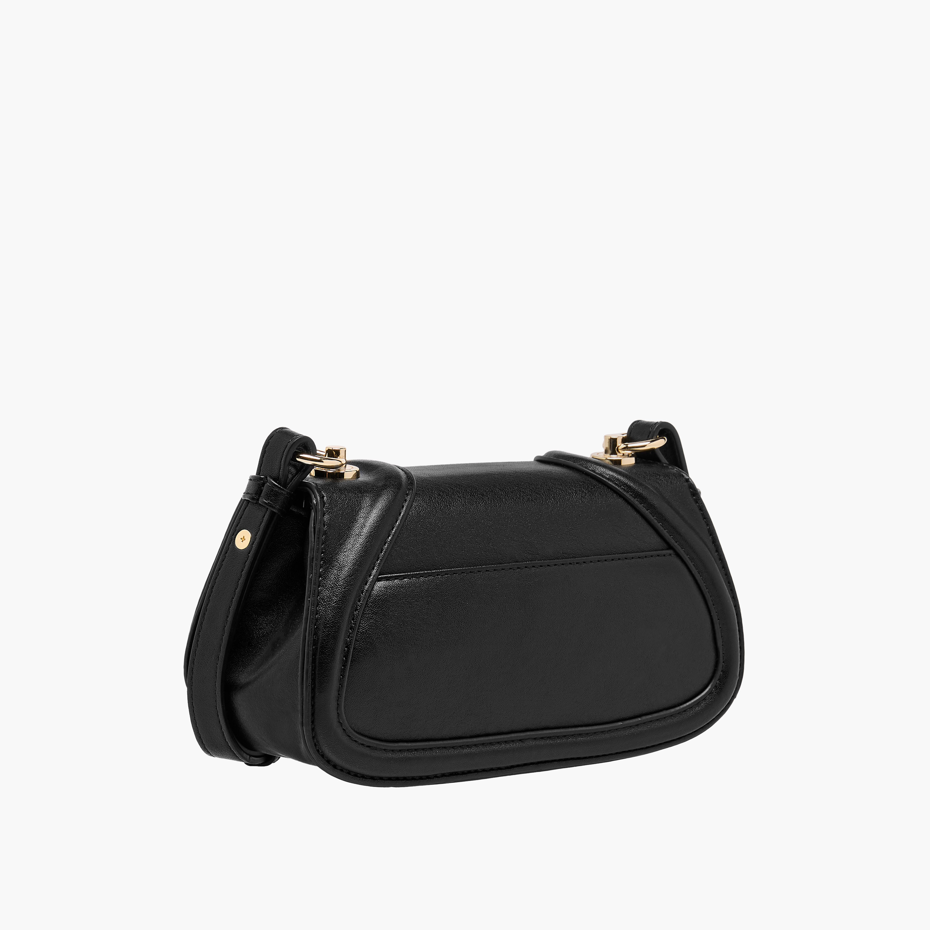 شنطة كروس بودي سادة بزر إغلاق من لو كونفورت-women-bagsandwallets-handbags-image-4