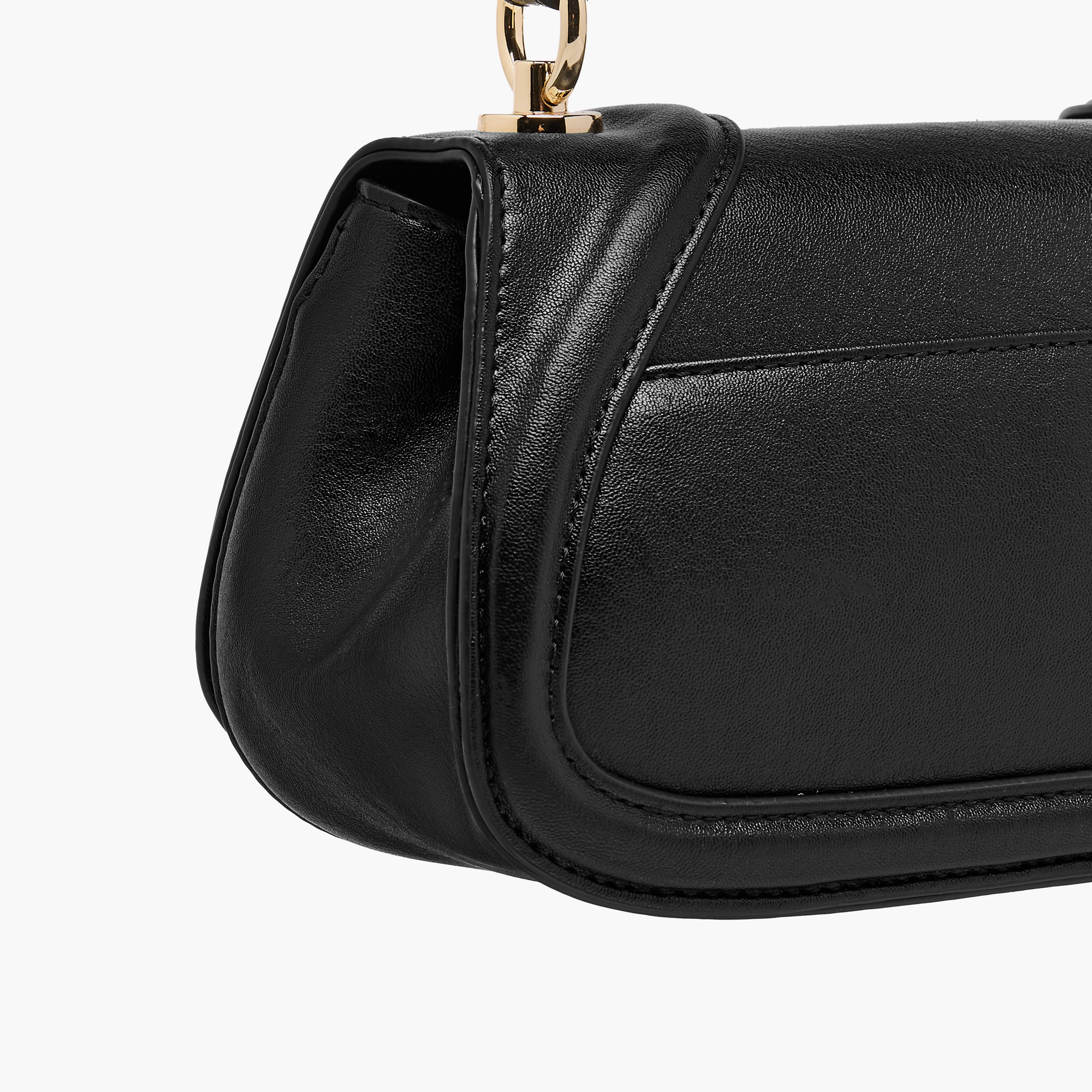 شنطة كروس بودي سادة بزر إغلاق من لو كونفورت-women-bagsandwallets-handbags-image-5