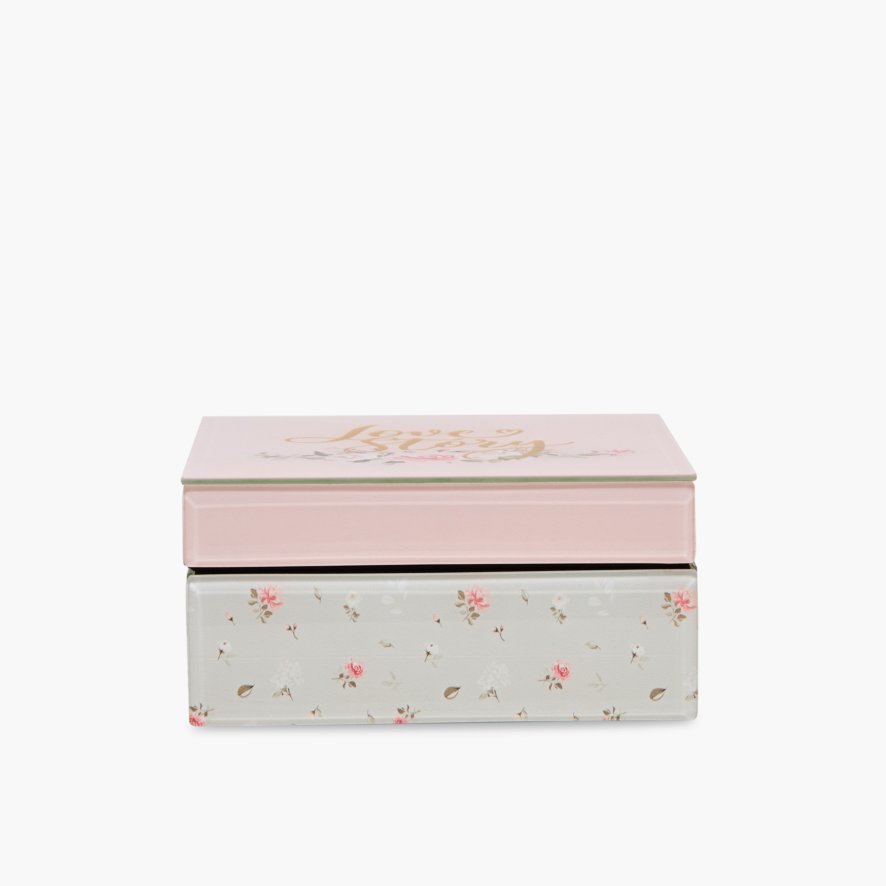 Jewellery Organizer with Floral Print - 15x15x7 cms-women-watchesandjewellery-jewellery-storage-image-2