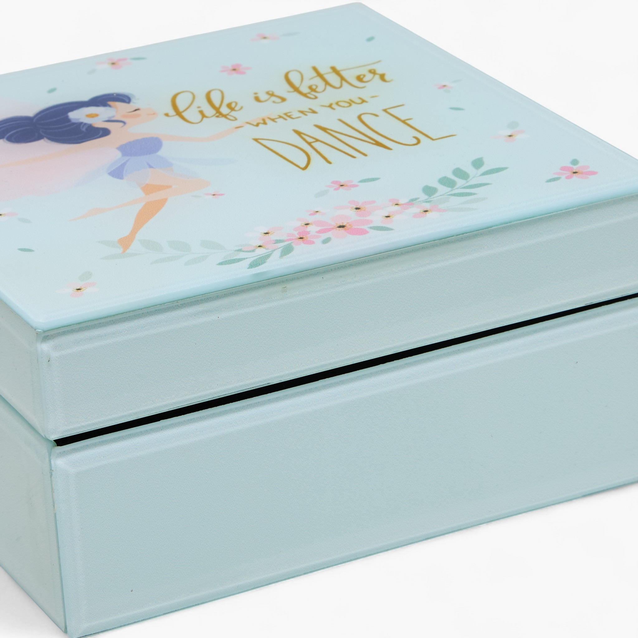 Dancing Fairy Jewellery Organizer with Floral Print - 15x15x7 cms-women-watchesandjewellery-jewellery-storage-image-4