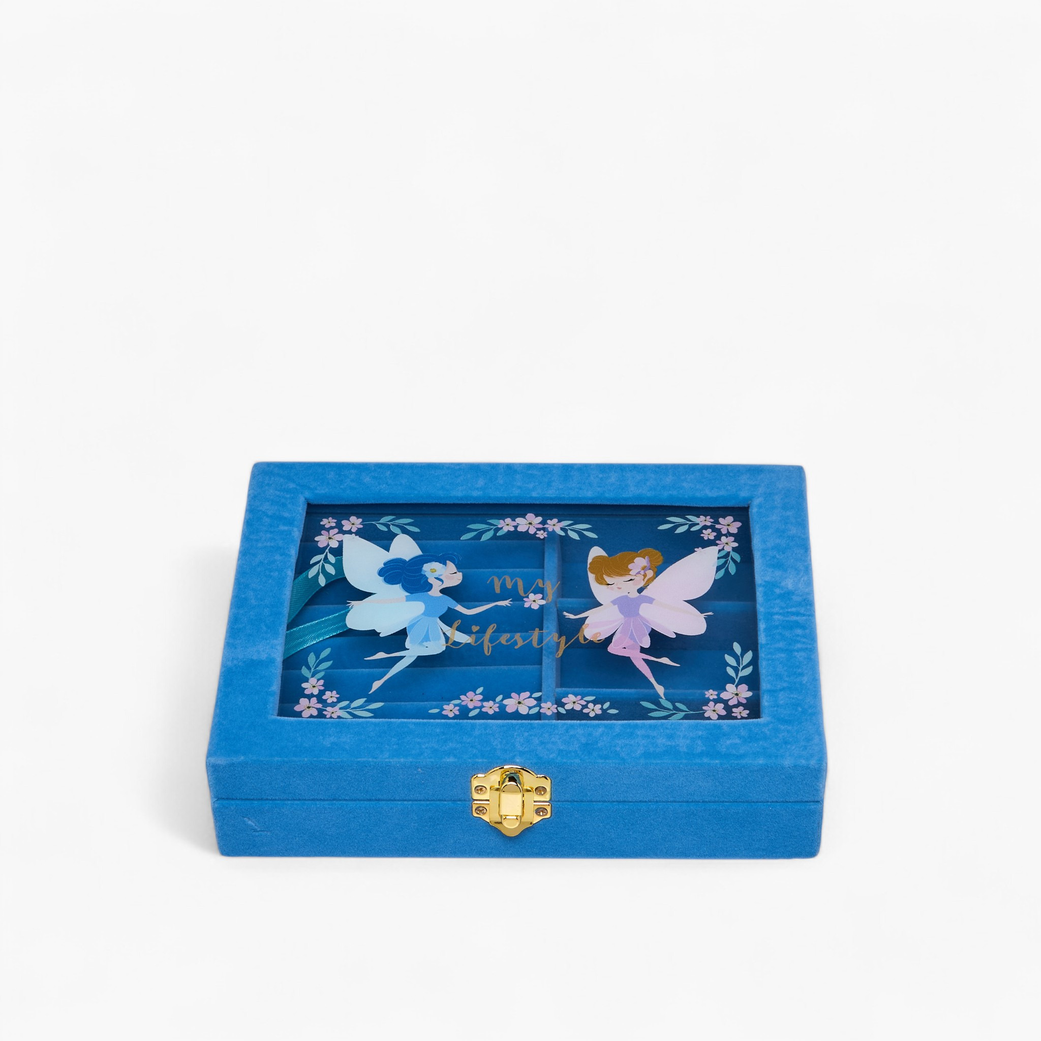Dancing Fairy Jewellery Organizer with Floral Print - 20x15x5 cms-women-watchesandjewellery-jewellery-storage-image-1