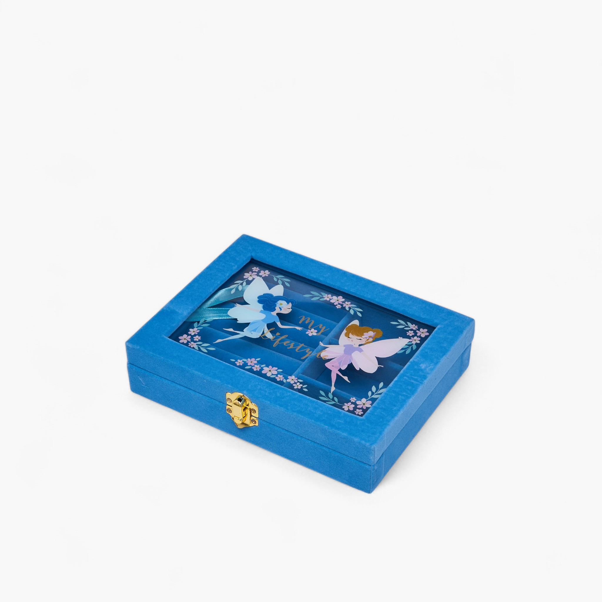 Dancing Fairy Jewellery Organizer with Floral Print - 20x15x5 cms-women-watchesandjewellery-jewellery-storage-image-2