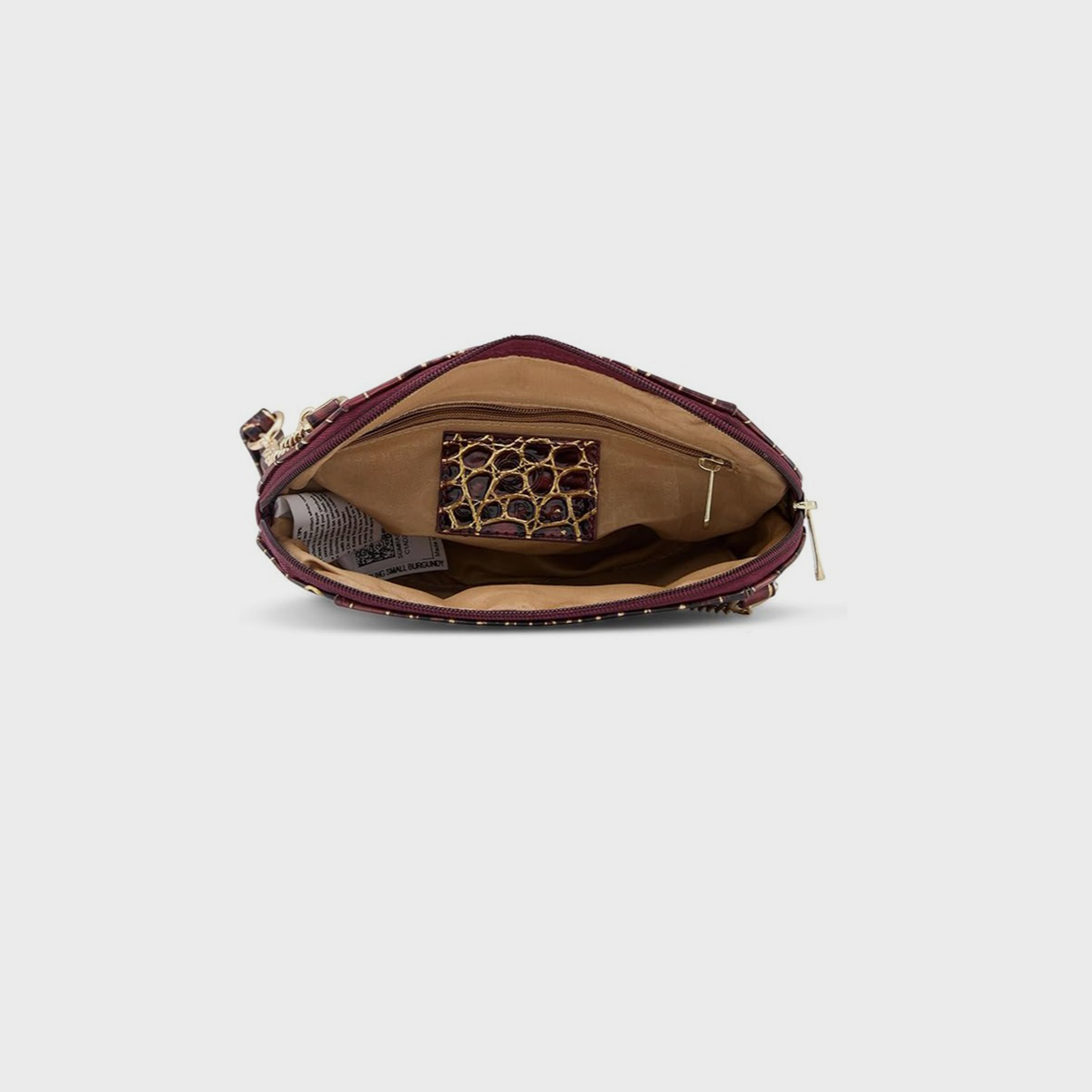 Caprese Animal Print Crossbody Bag with Zipper Closure and Adjustable Strap | 22 x 15 x 6 cm-women-bagsandwallets-handbags-image-5
