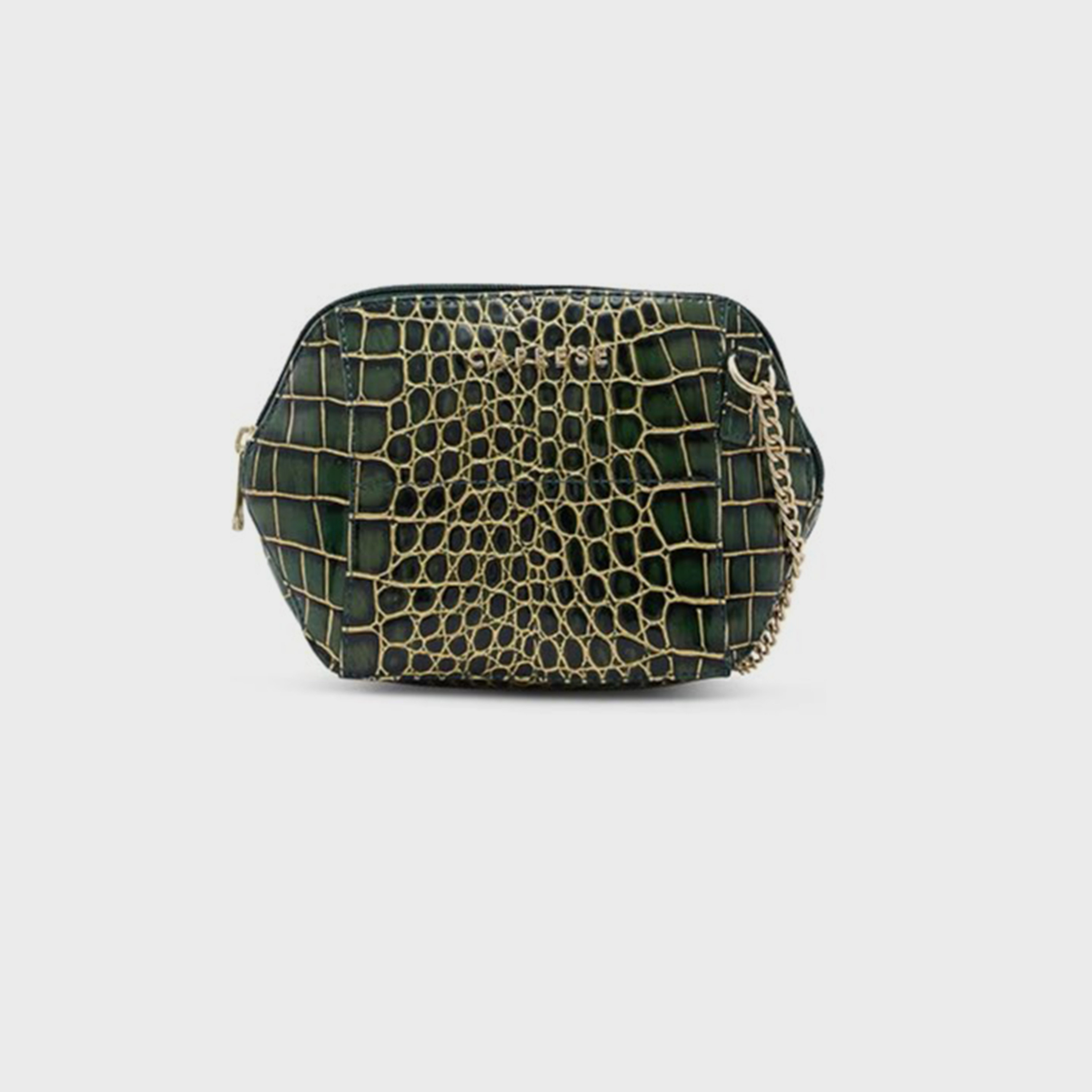 Caprese Animal Print Crossbody Bag with Zipper Closure and Adjustable Strap | 22 x 15 x 6 cm-women-bagsandwallets-handbags-image-6