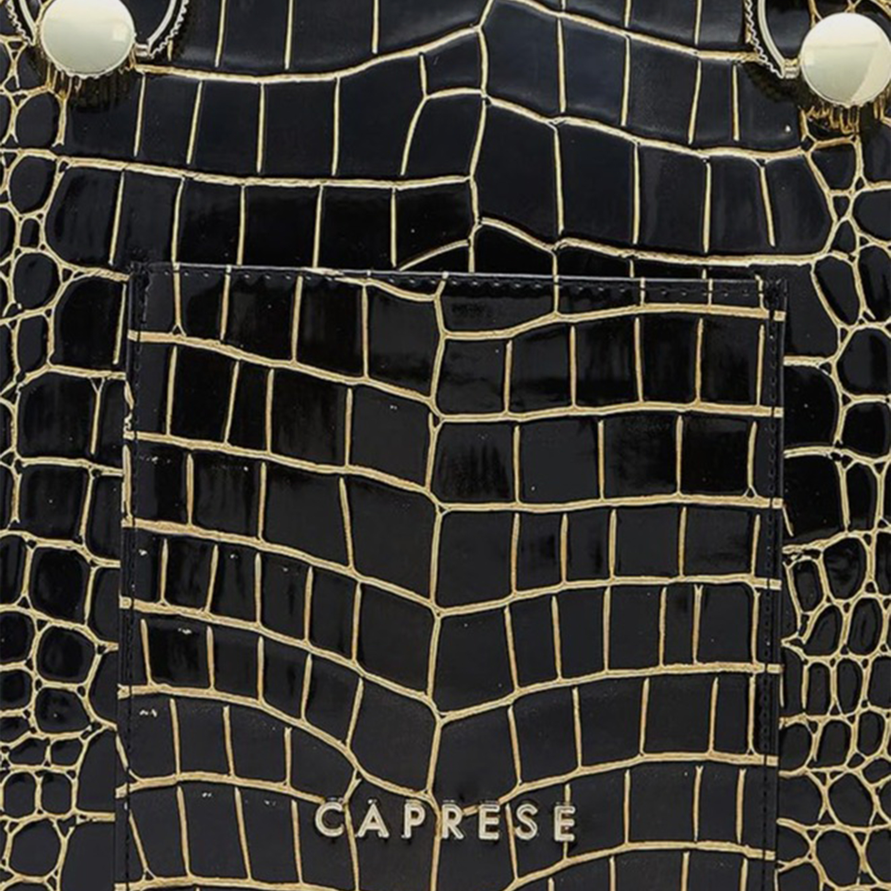 Caprese Animal Print Double-Handle Shoulder Bag with Zipper Closure and Detachable Strap | 47 x 25 x 14 cm-women-bagsandwallets-handbags-image-4