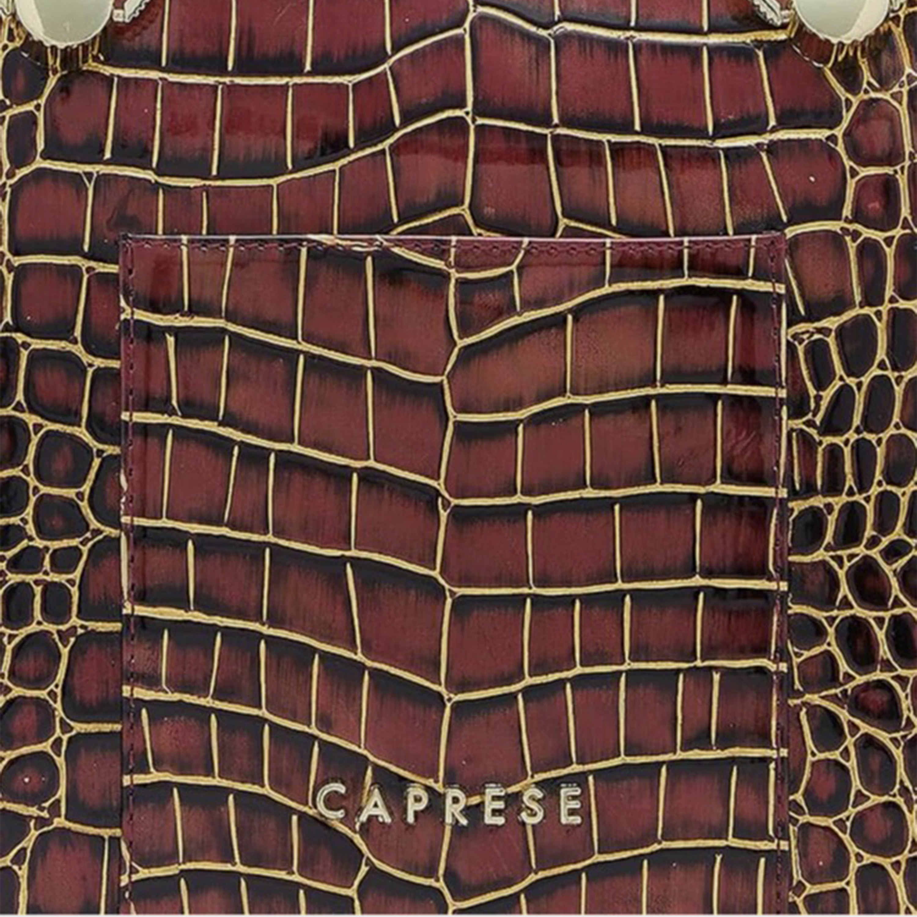 حقيبة كتف بمقبض مزدوج بطبعة من Caprese مع إغلاق بسحاب وحزام قابل للفصل | 47 × 25 × 14 سم-women-bagsandwallets-handbags-image-7
