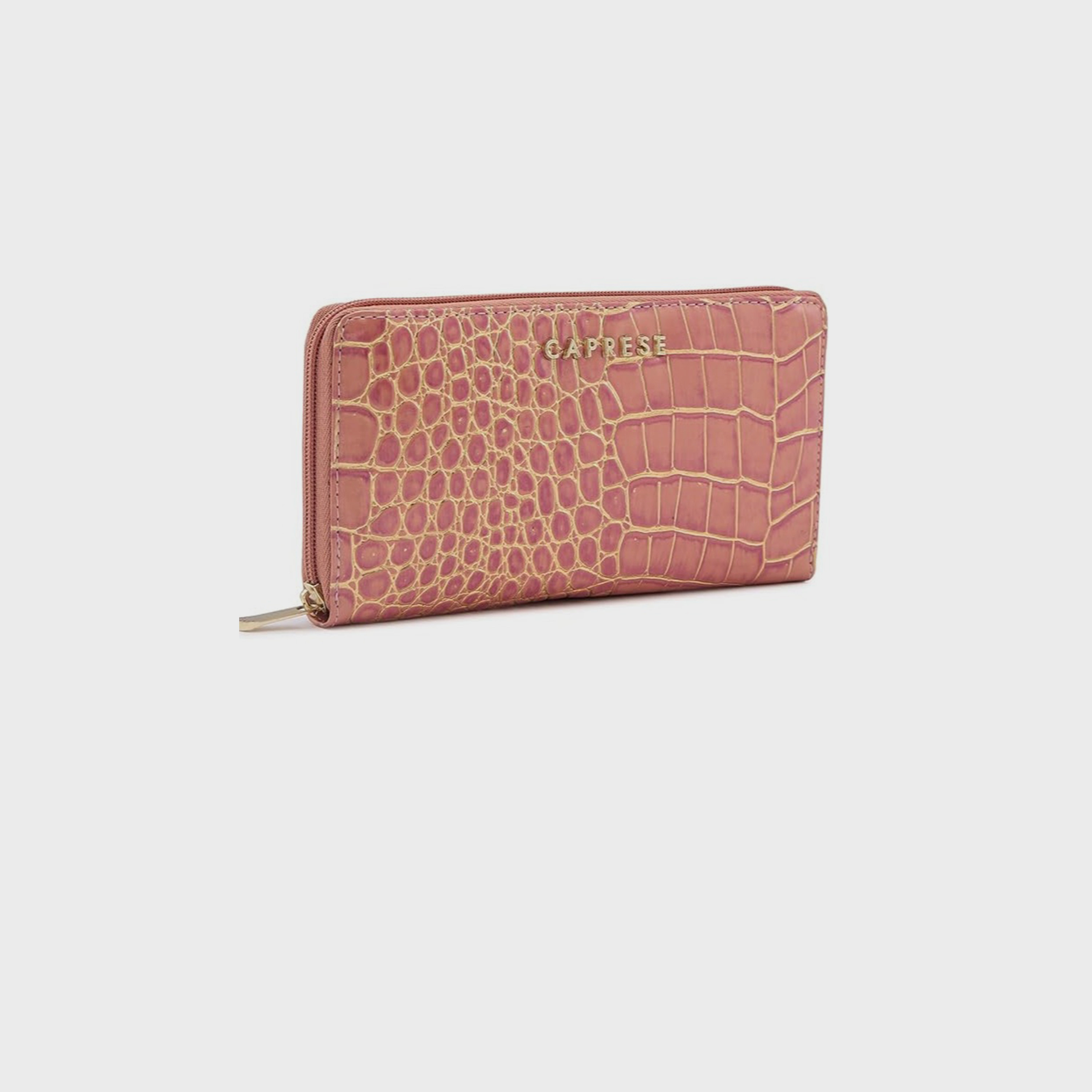 Caprese Animal Print Wallet with Zipper Closure | 20 x 10 x 2 cm-women-bagsandwallets-wallets-image-7