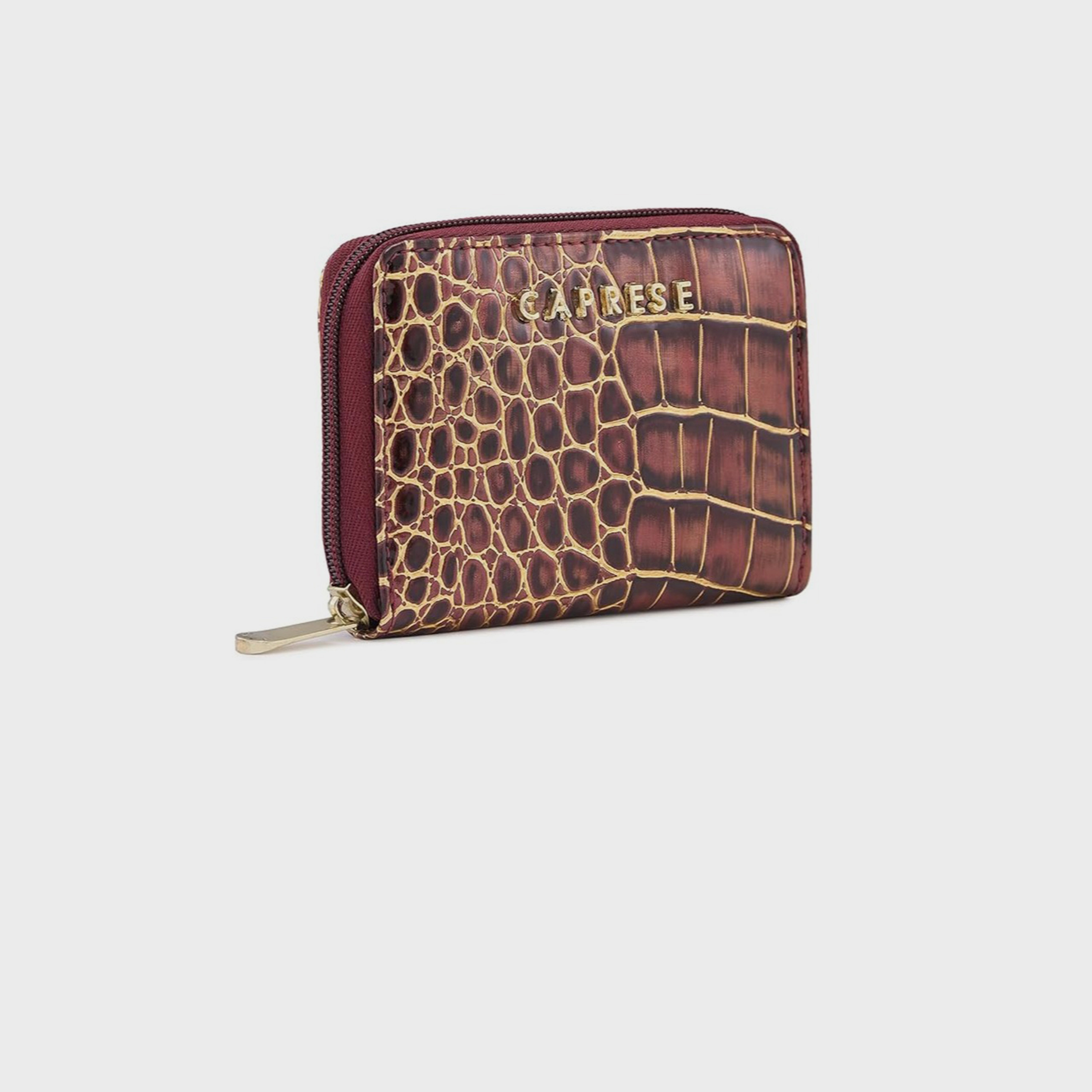 Caprese محفظة بطبعة مع إغلاق بسحاب | 12 × 3 × 9 سم-women-bagsandwallets-wallets-image-6