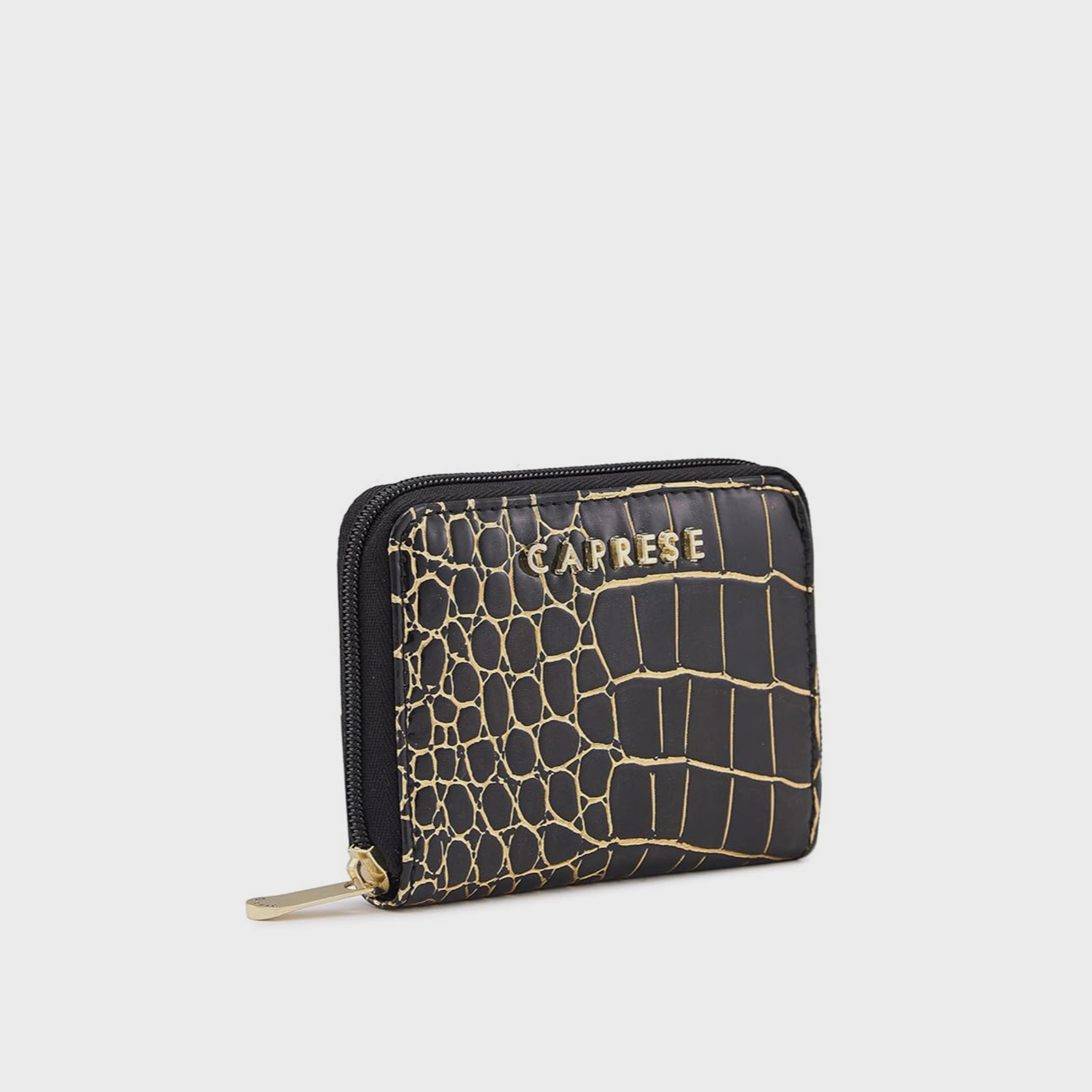 Caprese محفظة بطبعة مع إغلاق بسحاب | 12 × 10 × 2 سم-women-bagsandwallets-wallets-image-1