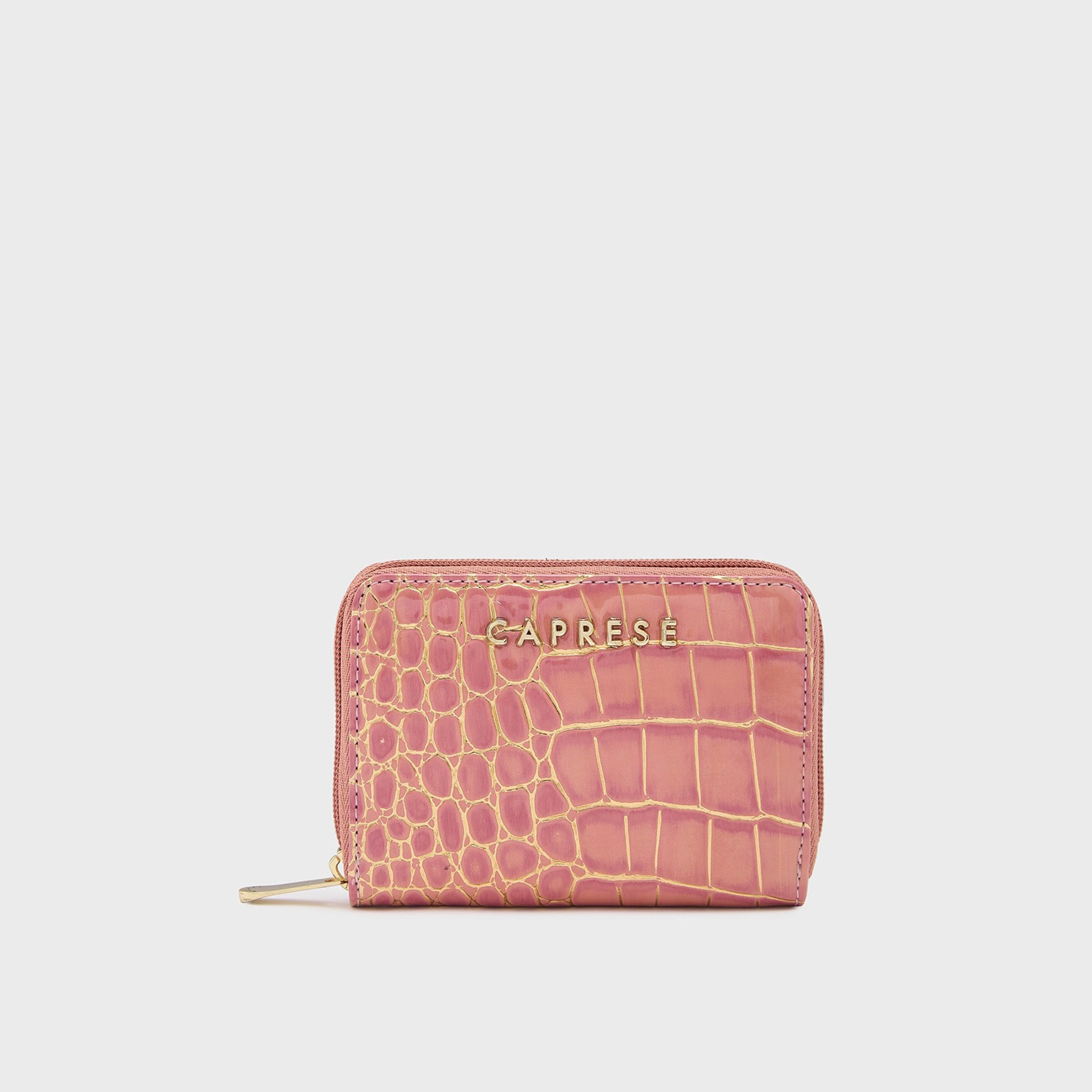 Caprese محفظة بطبعة مع إغلاق بسحاب | 12 × 10 × 2 سم-women-bagsandwallets-wallets-image-1