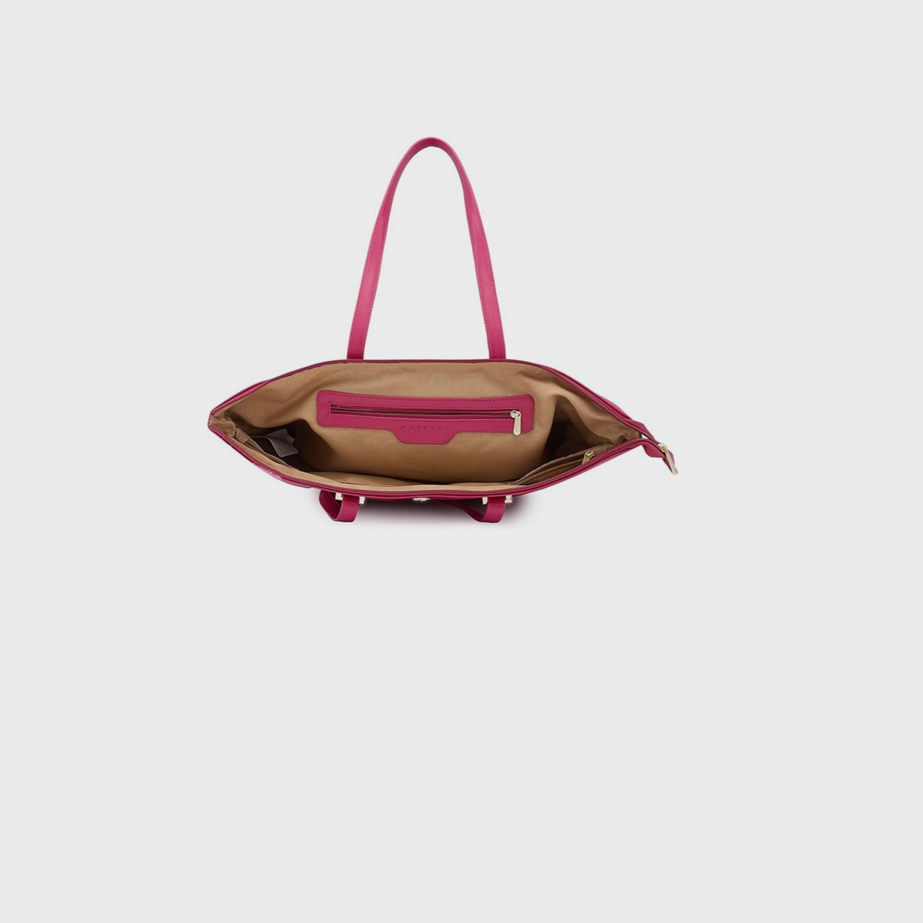 حقيبة حمل بمقبض مزدوج مطبوعة من Caprese مع إغلاق بسحاب | 47 × 25 × 14 سم-women-bagsandwallets-handbags-image-8