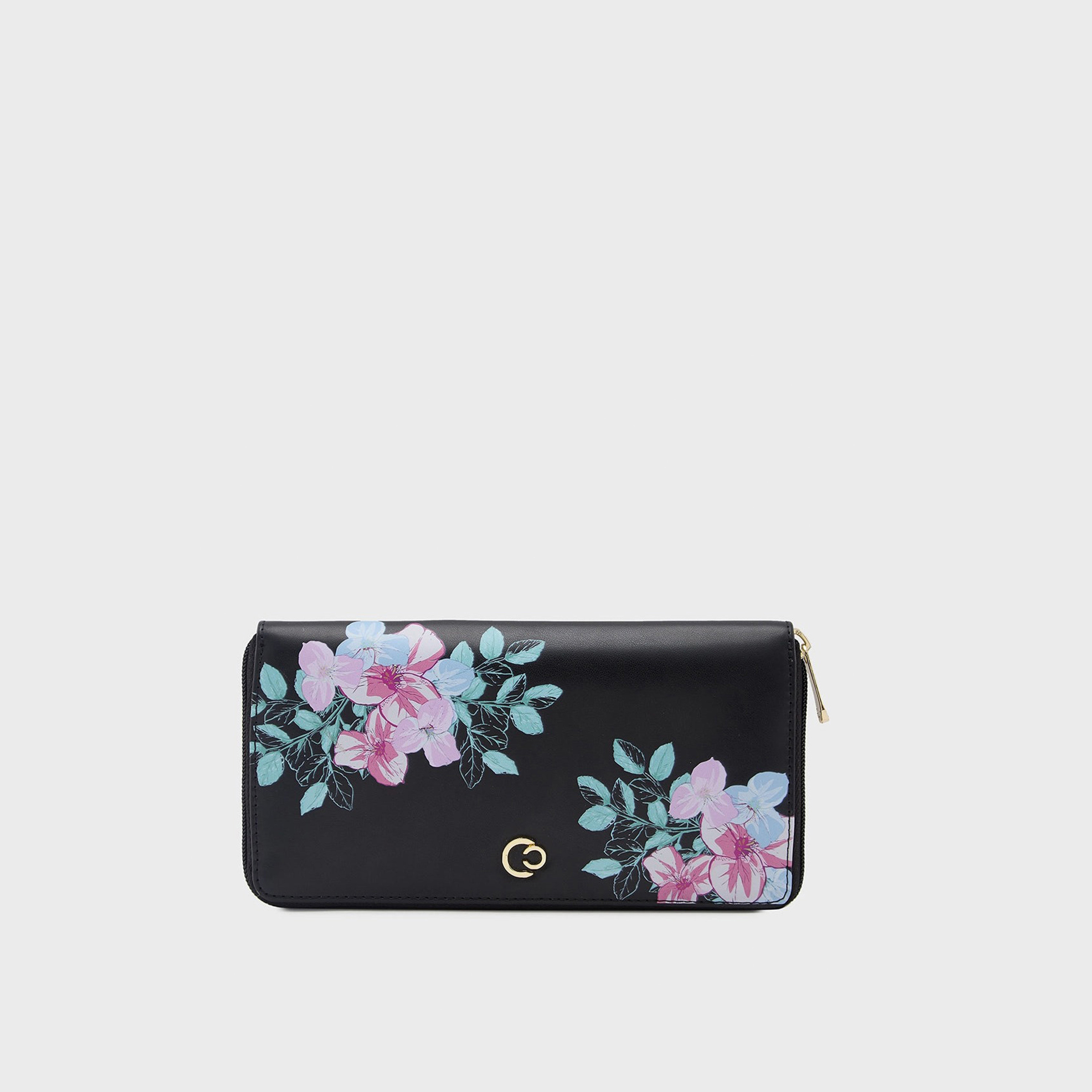 محفظة كابريزي مطبوعة بسحاب للإغلاق | 12 × 10 × 2 سم-women-bagsandwallets-wallets-image-1