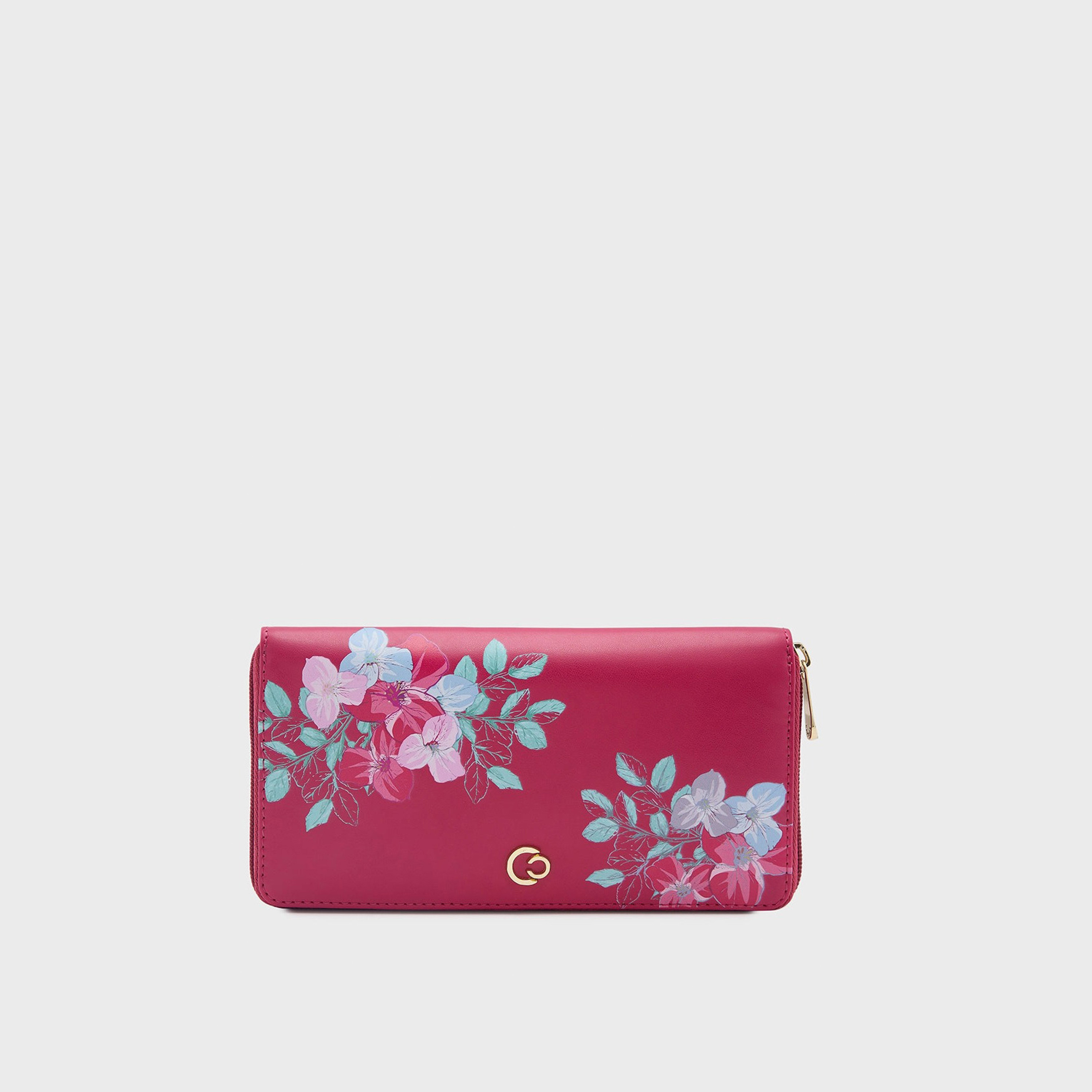 Caprese Printed Wallet with Zipper Closure | 20 x 10 x 2 cm-women-bagsandwallets-wallets-image-1