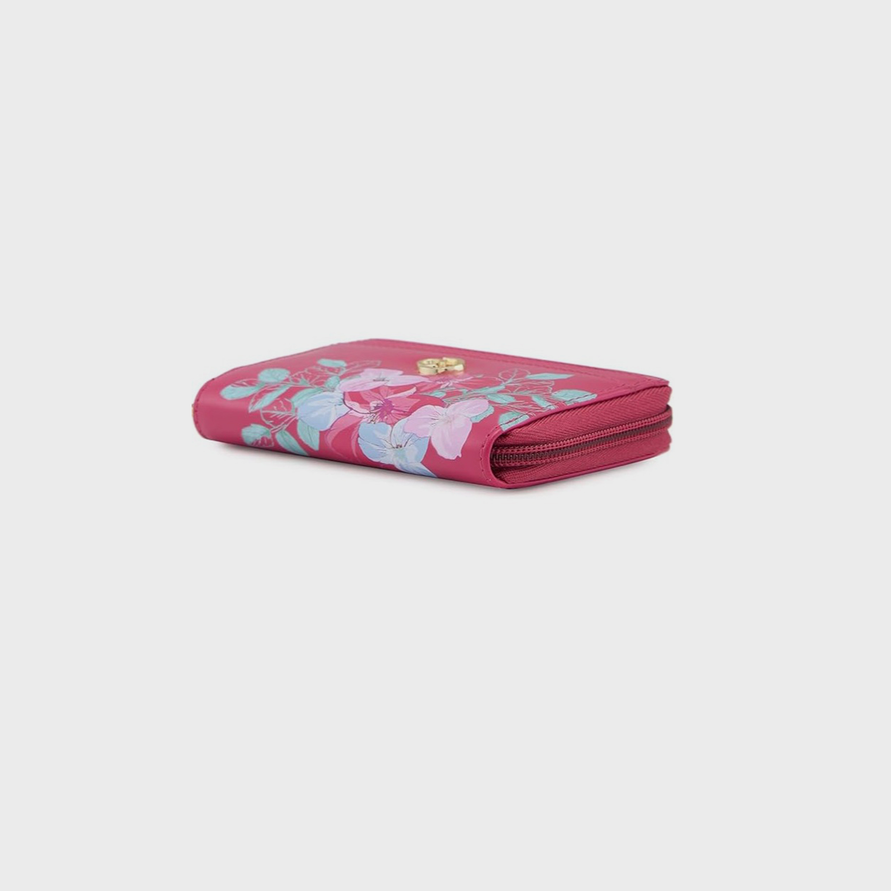 Caprese Printed Wallet with Zipper Closure | 12 x 10 x 2 cm-women-bagsandwallets-wallets-image-6