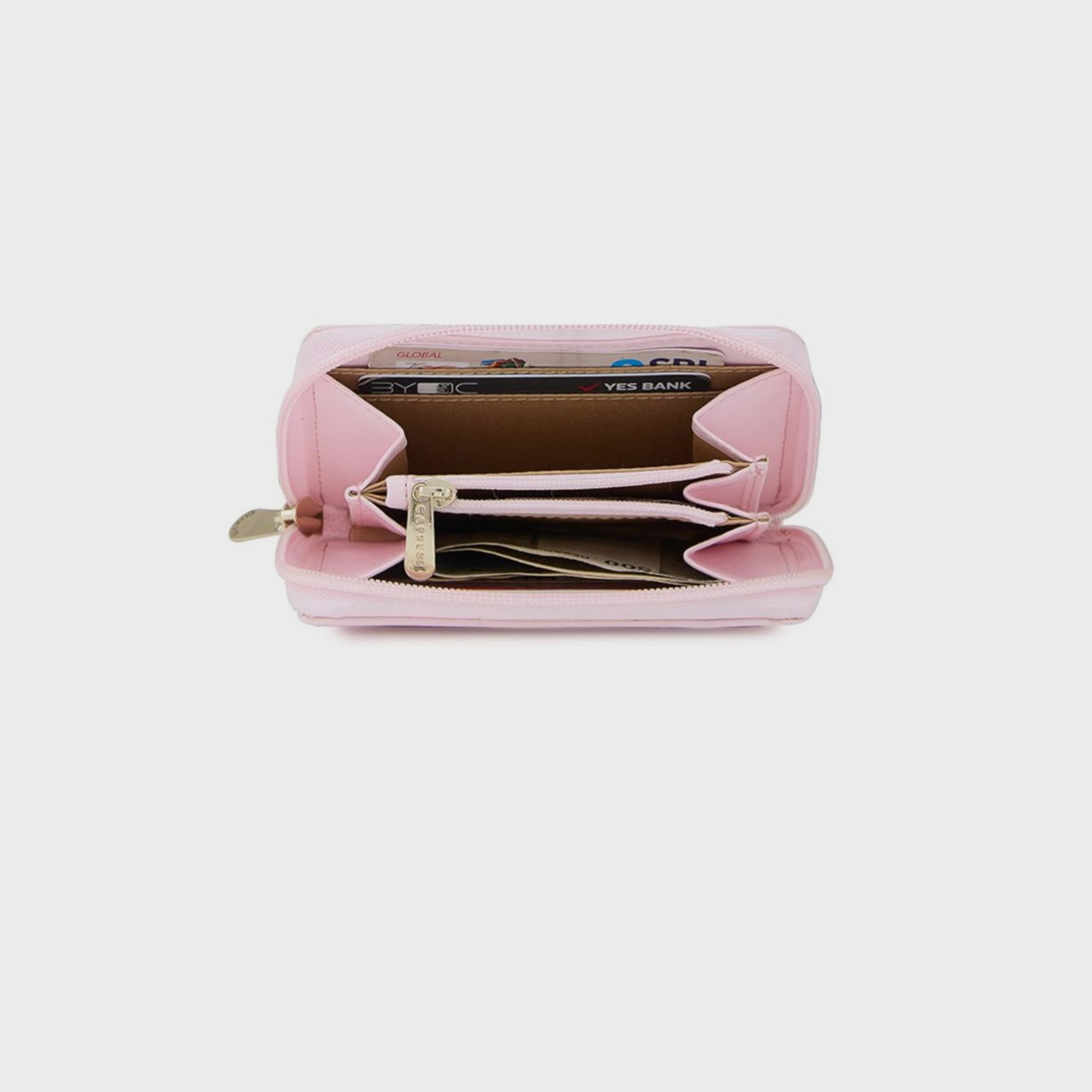 Caprese Printed Wallet with Zipper Closure | 12 x 10 x 2 cm-women-bagsandwallets-wallets-image-5