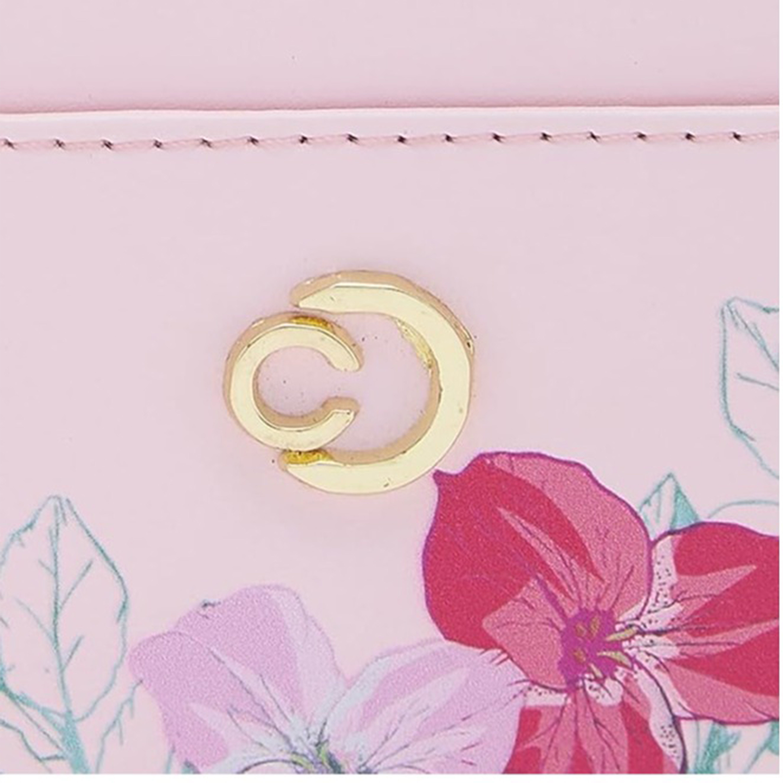 Caprese Printed Wallet with Zipper Closure | 12 x 10 x 2 cm-women-bagsandwallets-wallets-image-8