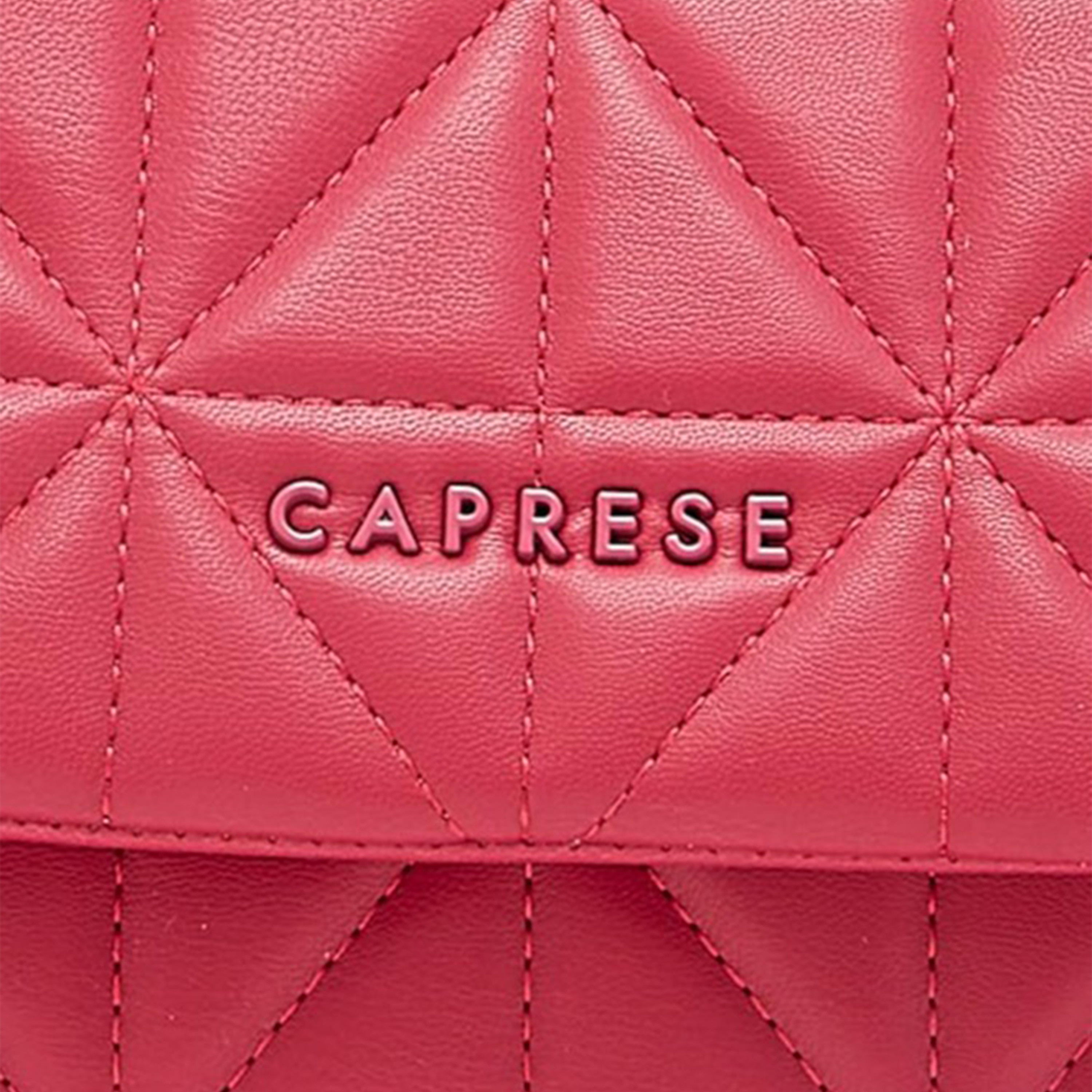 Caprese Quilted Shoulder Bag with Flap Closure and Chain Strap | 20 x 15 x 15 cm-women-bagsandwallets-handbags-image-6