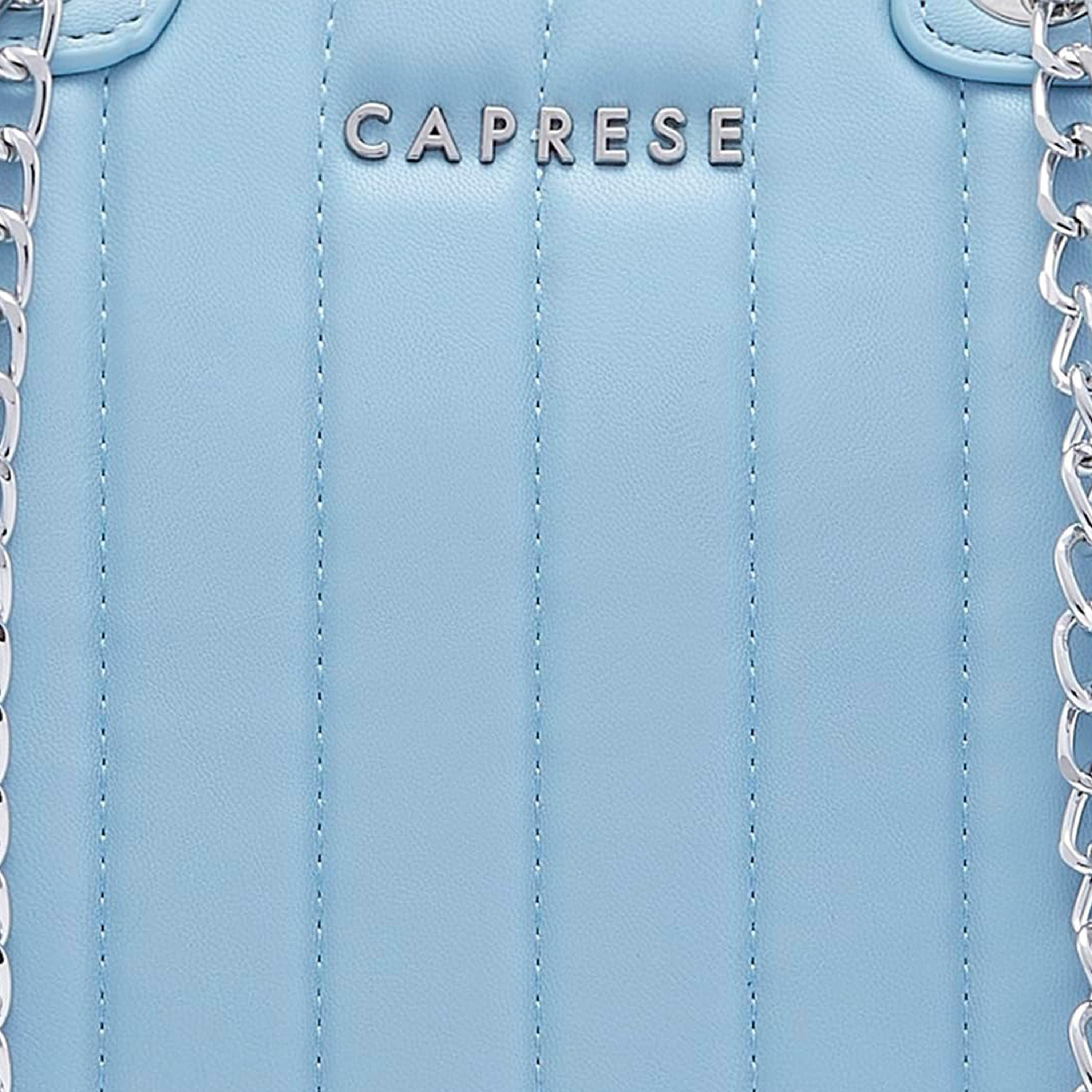 حقيبة كتف مبطن بمقبض مزدوج Caprese مع إغلاق بسحاب وحزام سلسلة | 37 × 29 × 15 سم-women-bagsandwallets-handbags-image-5