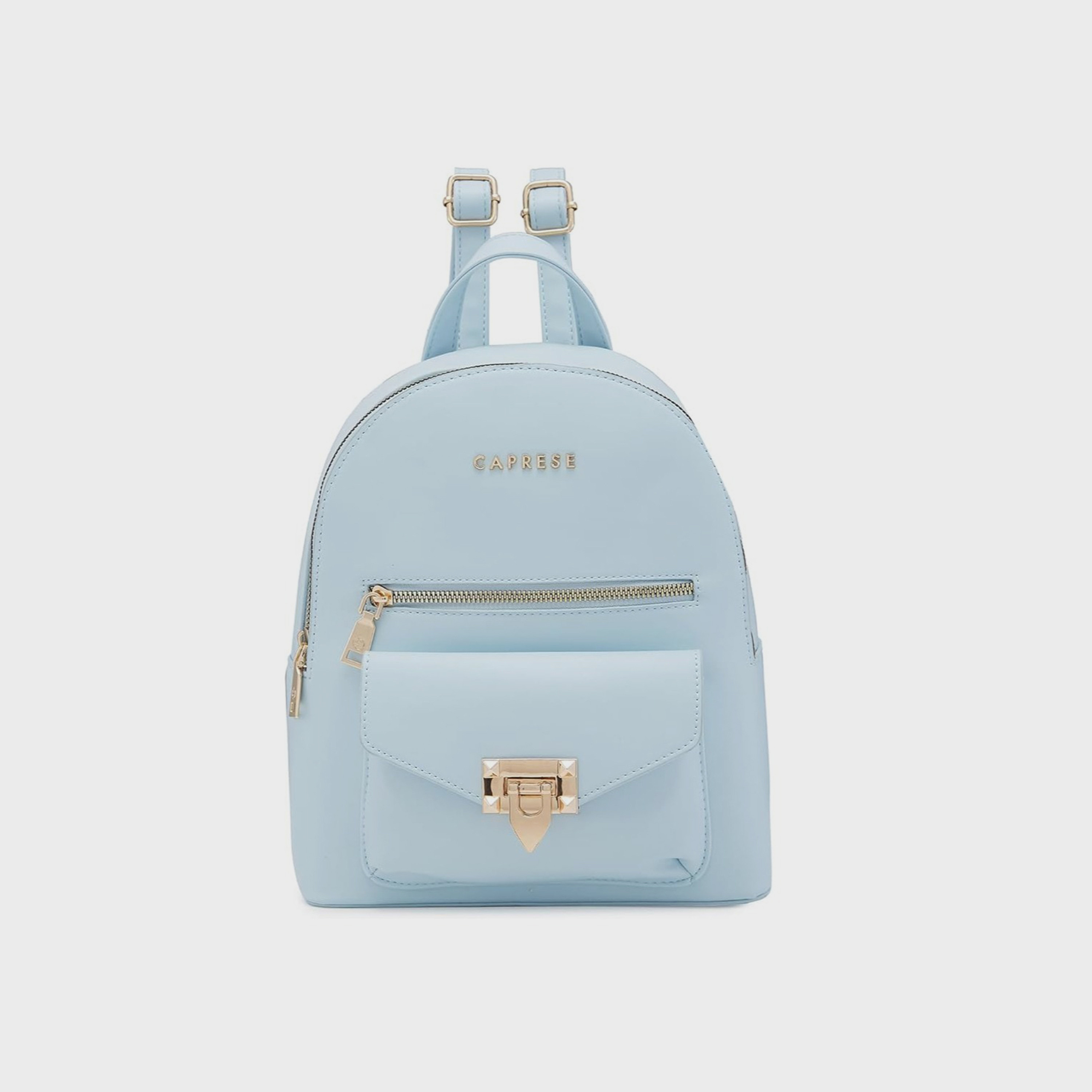 Caprese Top Handle Mini Backpack with Zipper Closure and Adjustable Strap | 28 x 24 x 13 cm-travel-luggagesandbags-backpacks-image-1