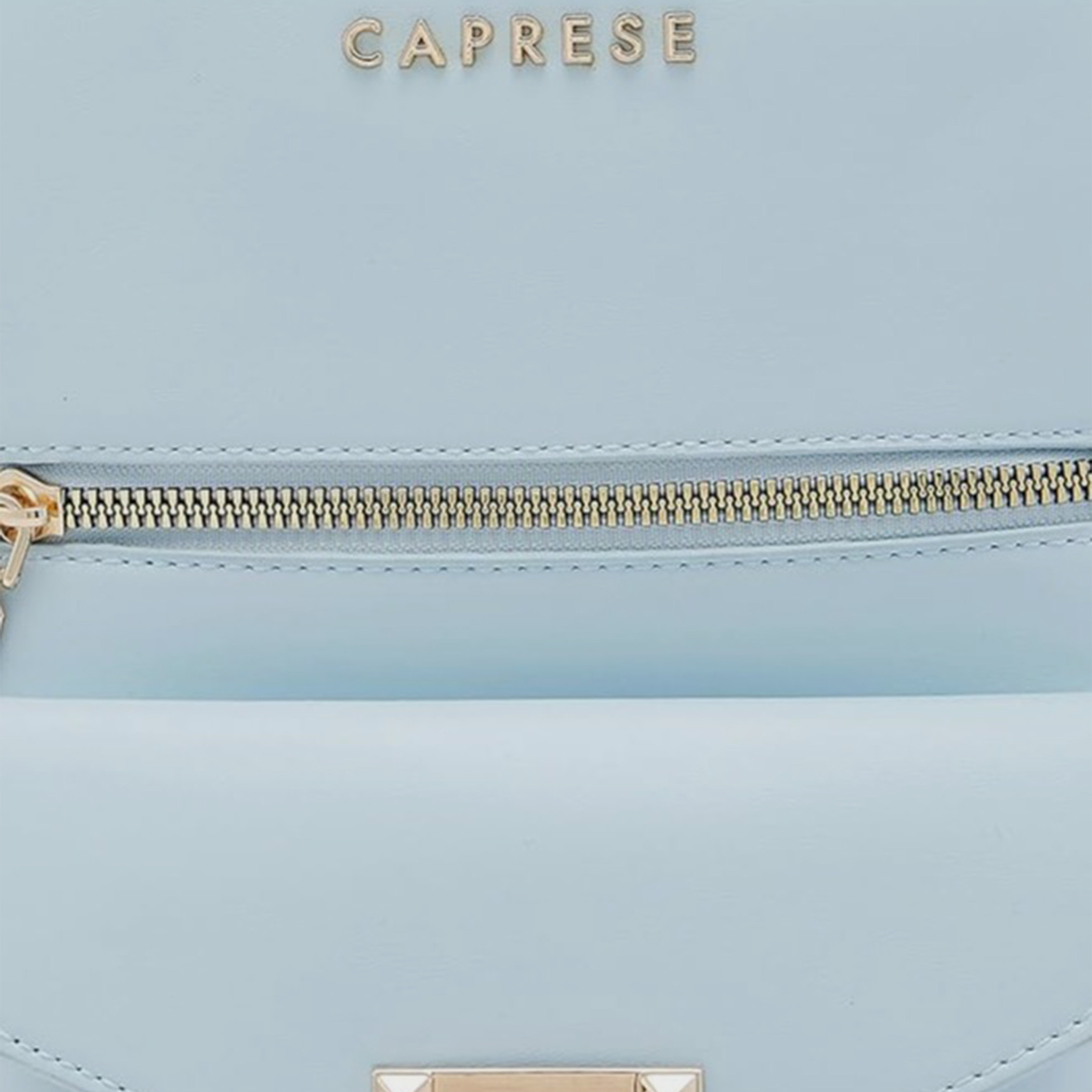 Caprese Top Handle Mini Backpack with Zipper Closure and Adjustable Strap | 28 x 24 x 13 cm-travel-luggagesandbags-backpacks-image-6