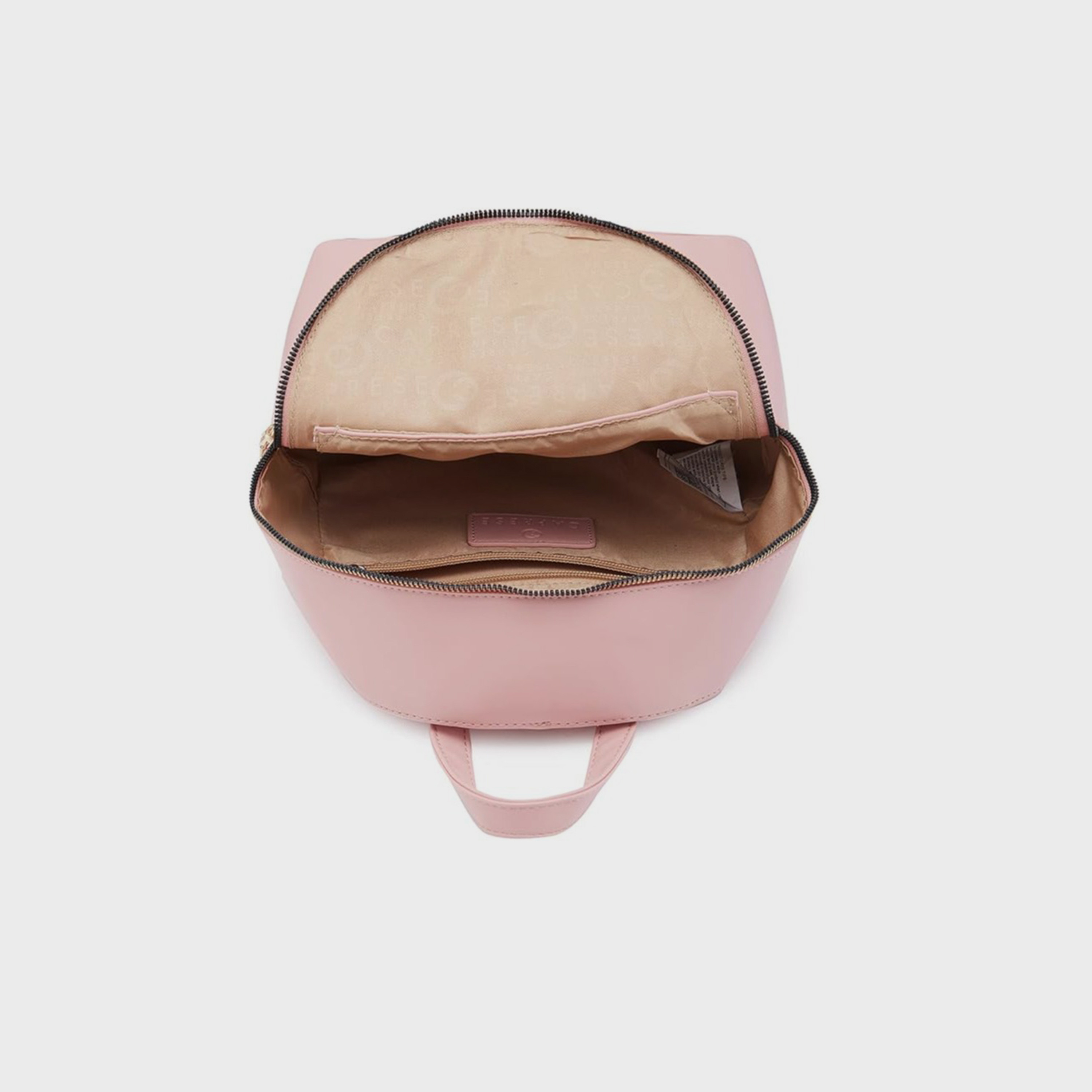Caprese Top Handle Mini Backpack with Zipper Closure and Adjustable Strap | 28 x 24 x 13 cm-travel-luggagesandbags-backpacks-image-4