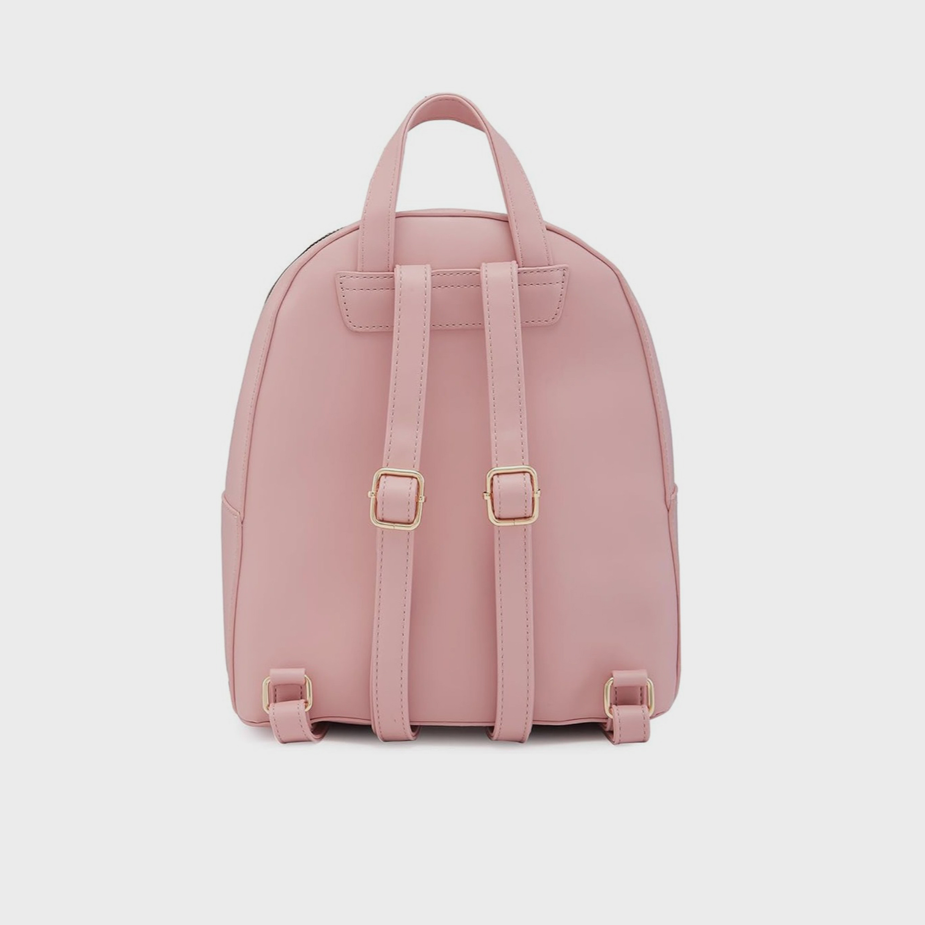 Caprese Top Handle Mini Backpack with Zipper Closure and Adjustable Strap | 28 x 24 x 13 cm-travel-luggagesandbags-backpacks-image-6