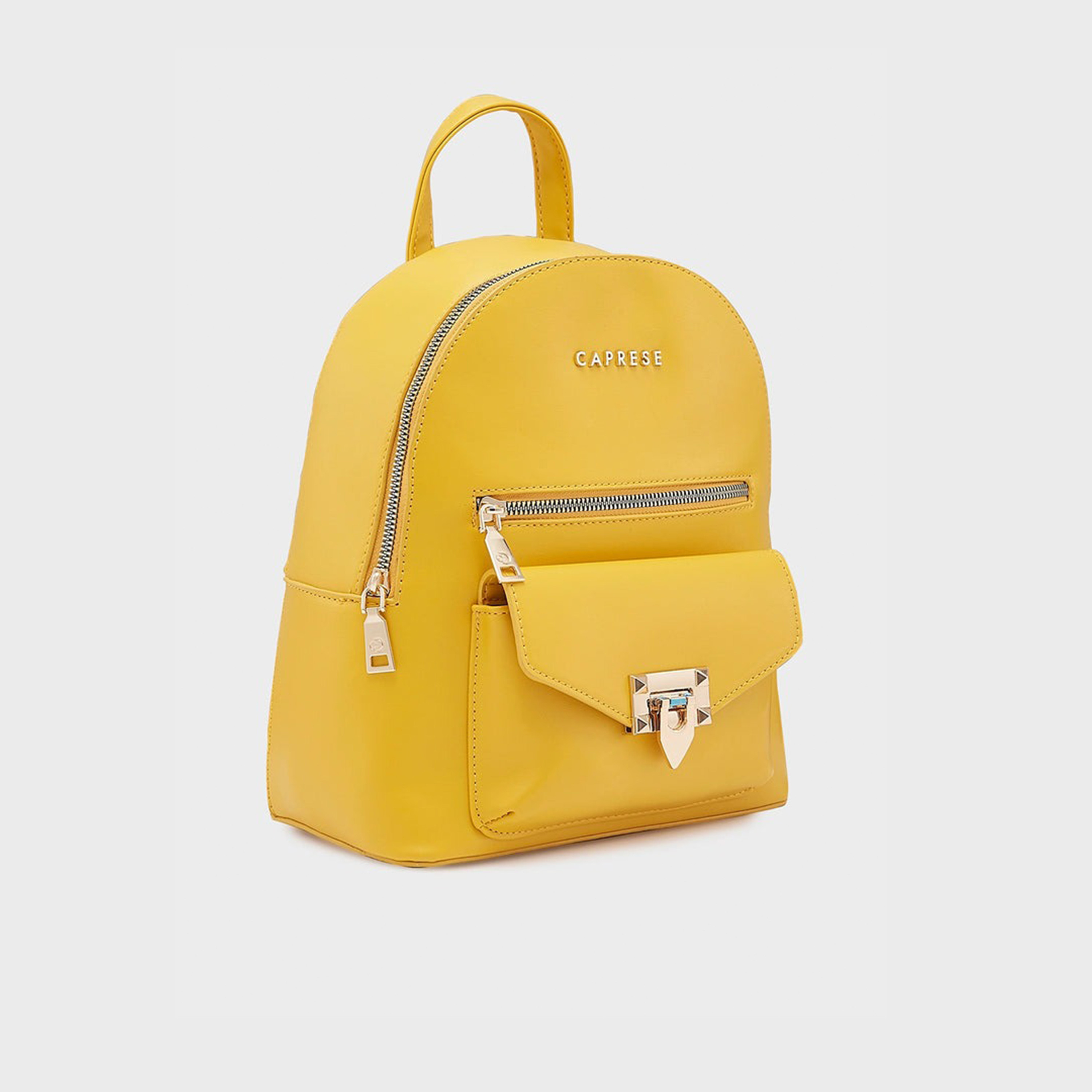 Caprese Top Handle Mini Backpack with Zipper Closure and Adjustable Strap | 28 x 24 x 13 cm-travel-luggagesandbags-backpacks-image-8