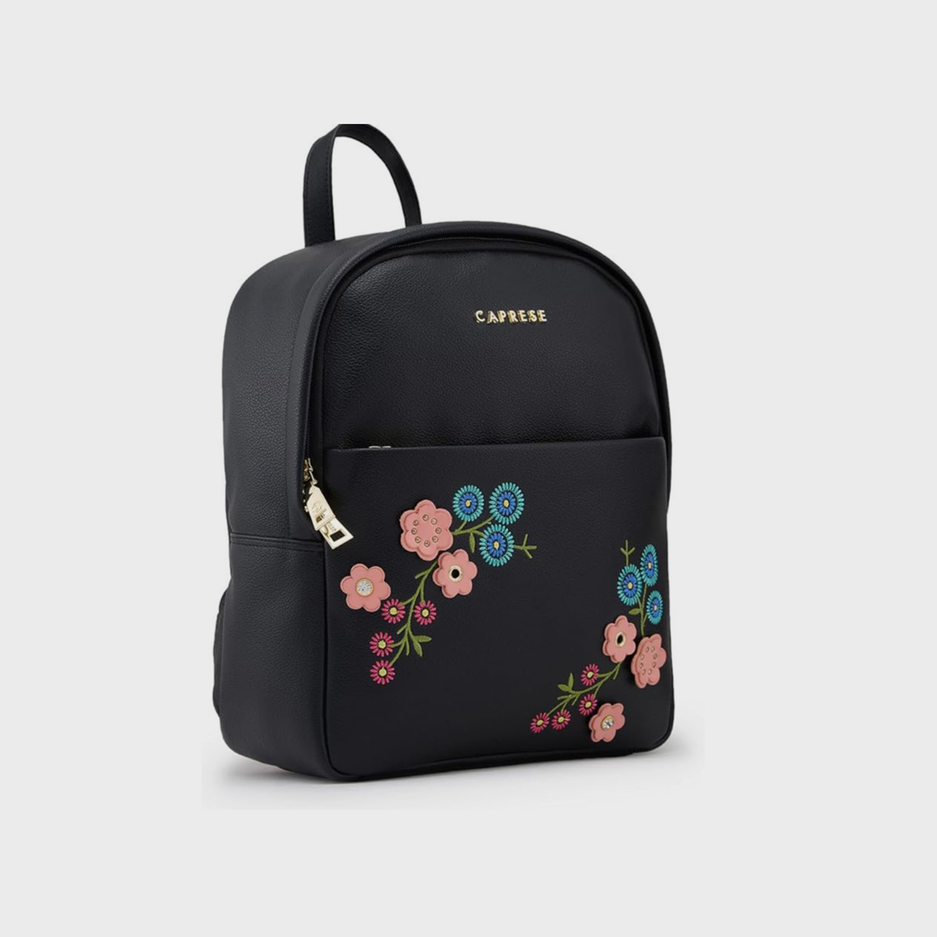 Caprese Embellishment Top Handle Mini Backpack with Zipper Closure and Adjustable Strap 8L | 30 x 26 x 11 cm-travel-luggagesandbags-backpacks-image-1